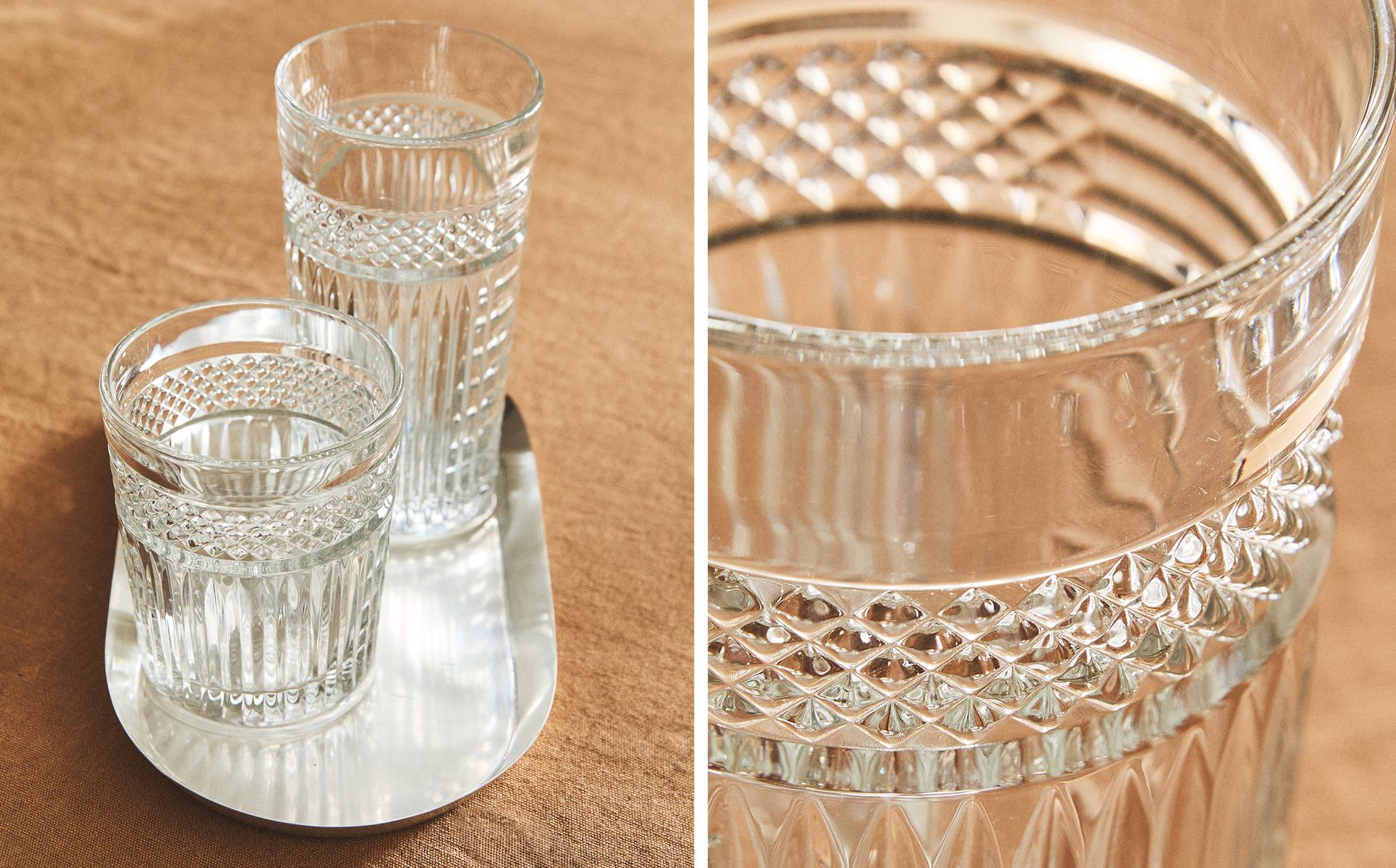 VASOS VIDRIO RELIEVE VASOS VIDRIO RELIEVE