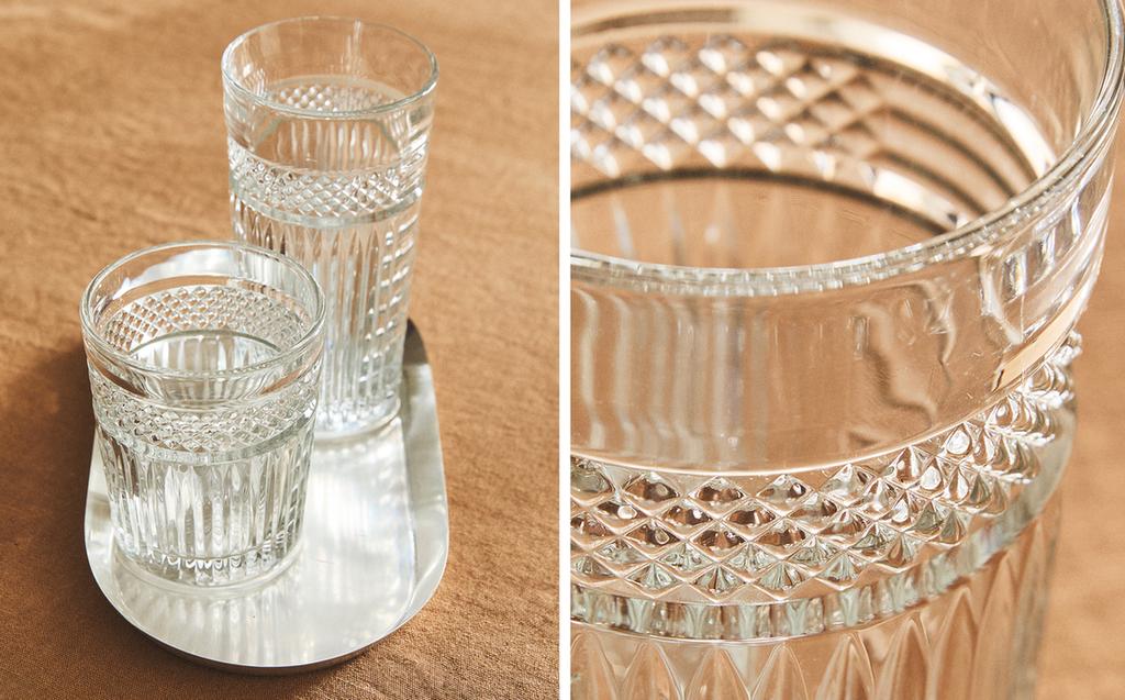 COPOS DE VIDRO COM RELEVO COPOS DE VIDRO COM RELEVO