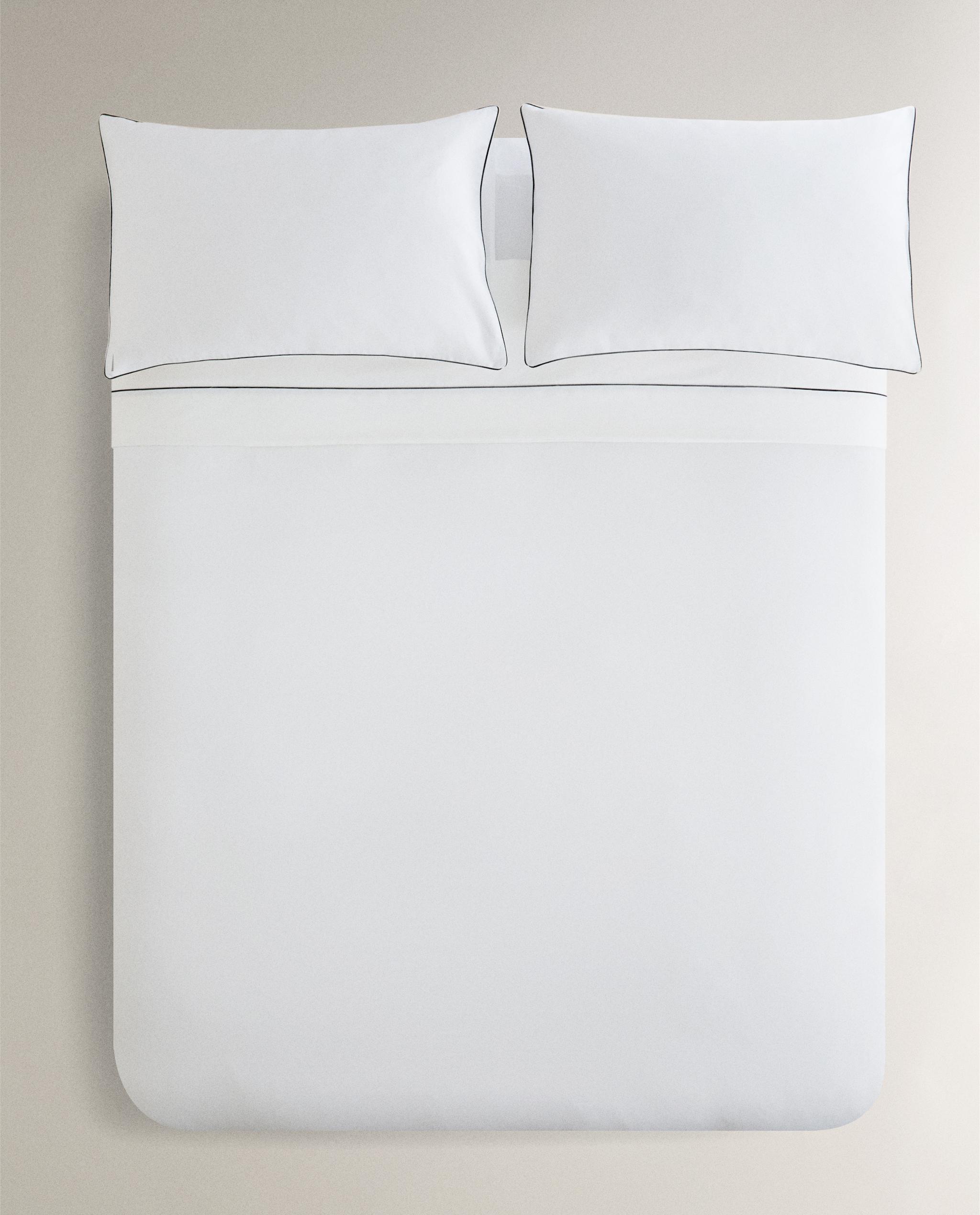 サテンパイピング デュベカバー | Zara Home 日本/Japan