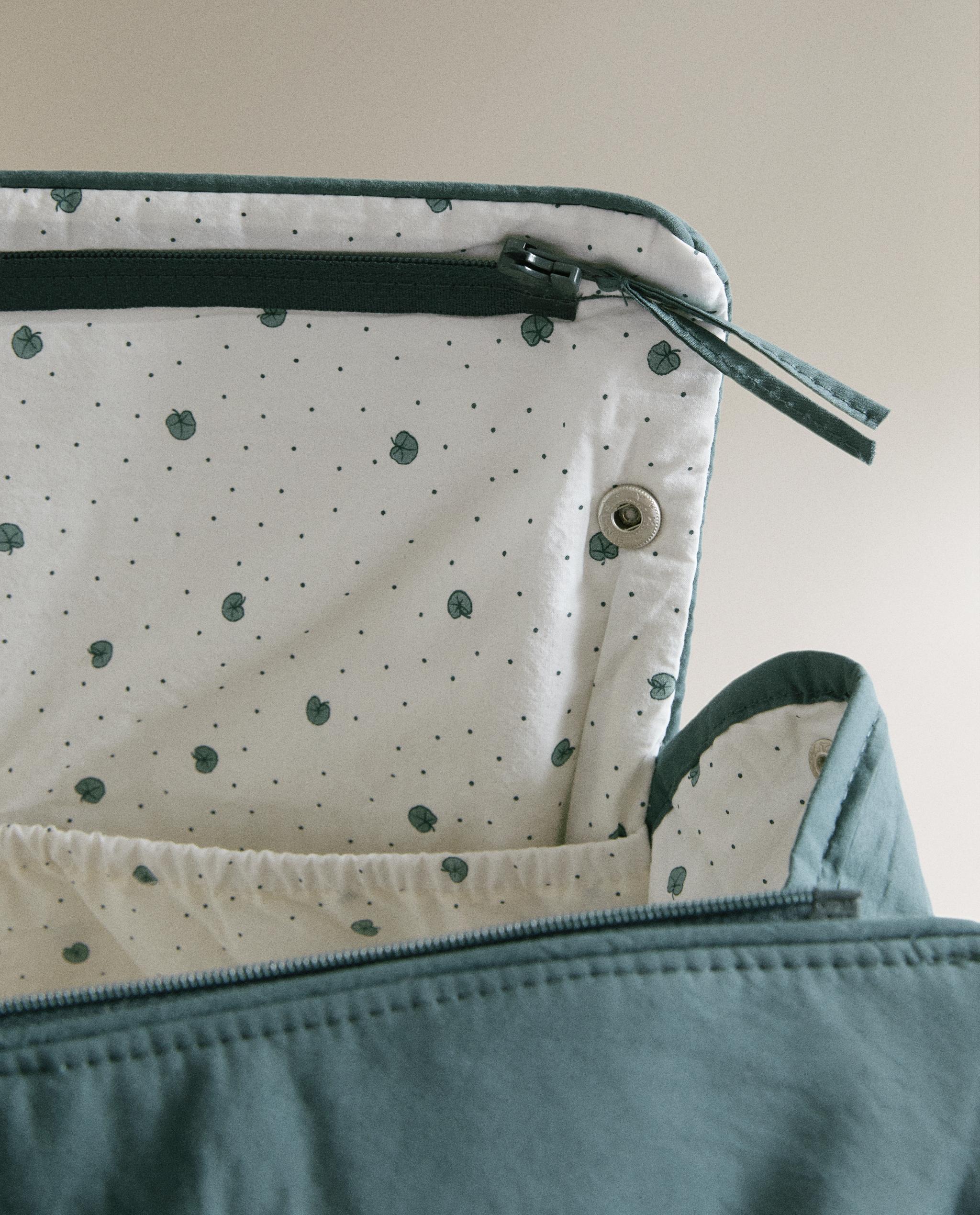 LEAF PRINT COTTON MATERNITY BAG product thumbnail 3