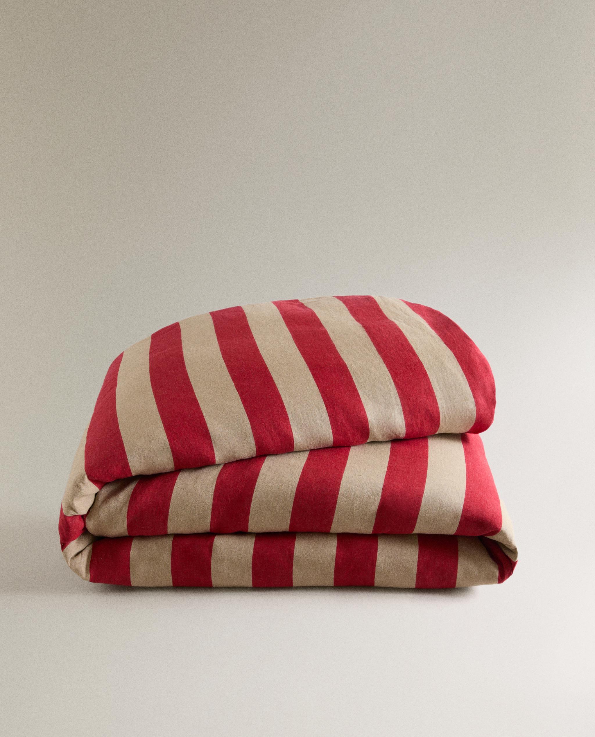 STRIPED LINEN BEDSPREAD | KATHARINE POLE product thumbnail 2