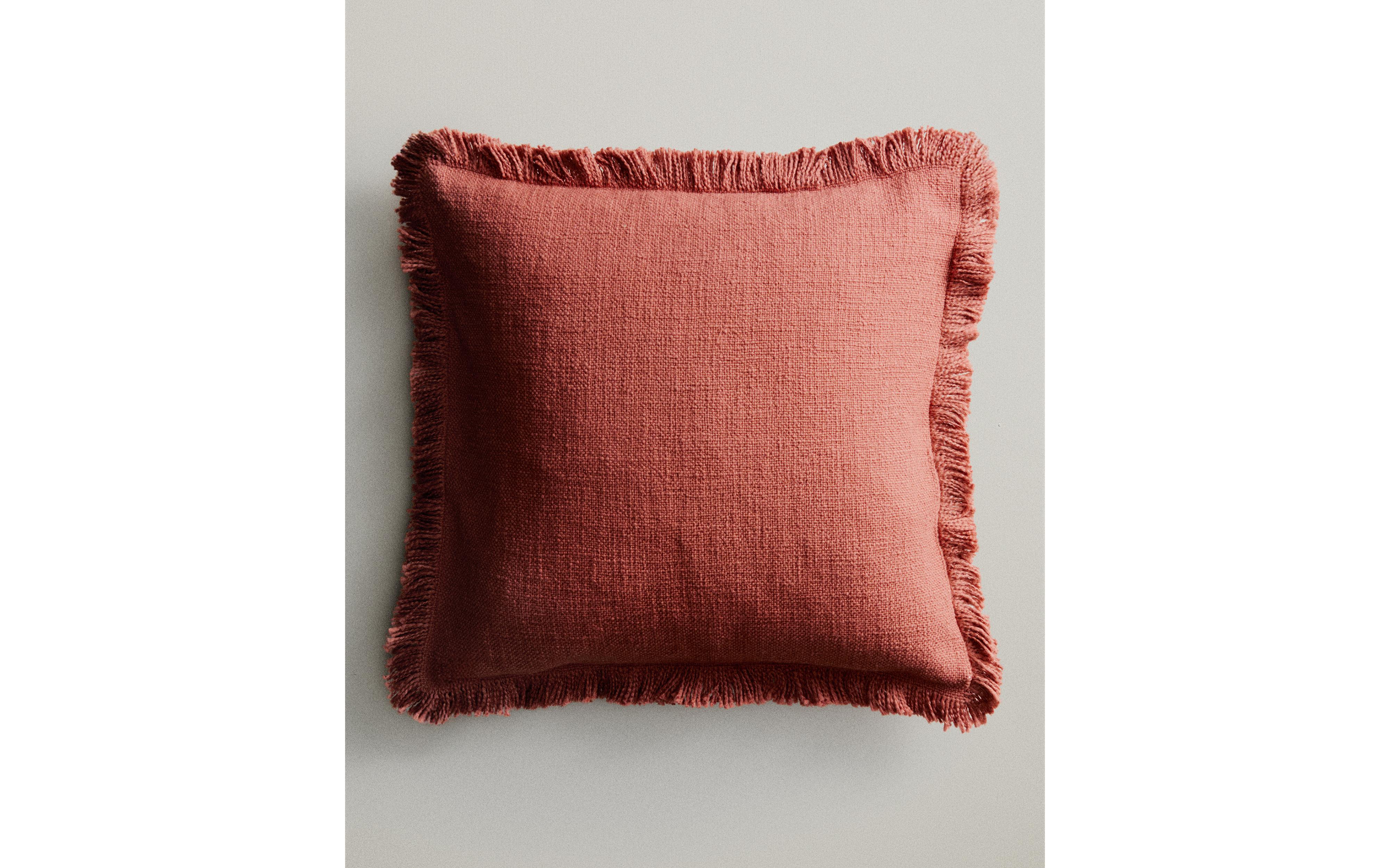 フリンジ ストライプ クッションカバー | Zara Home 日本/Japan