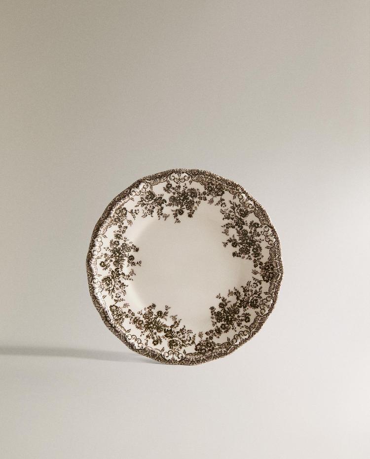 PLATO PAN LOZA FLORAL