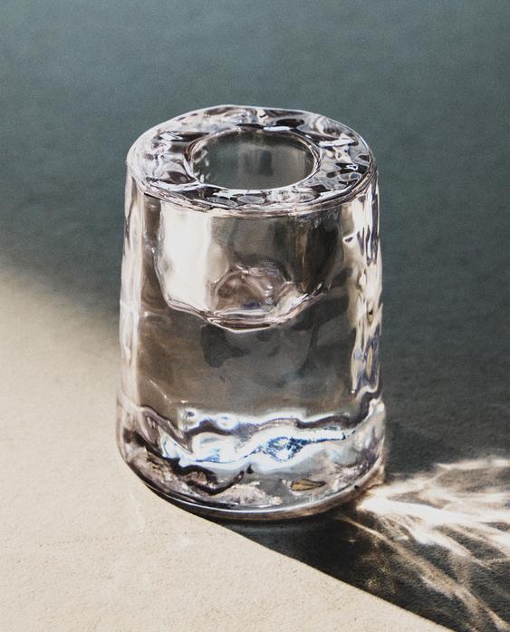 GLASS TEALIGHT HOLDER
