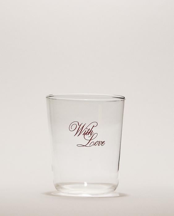 VASO VIDRIO "WITH LOVE"