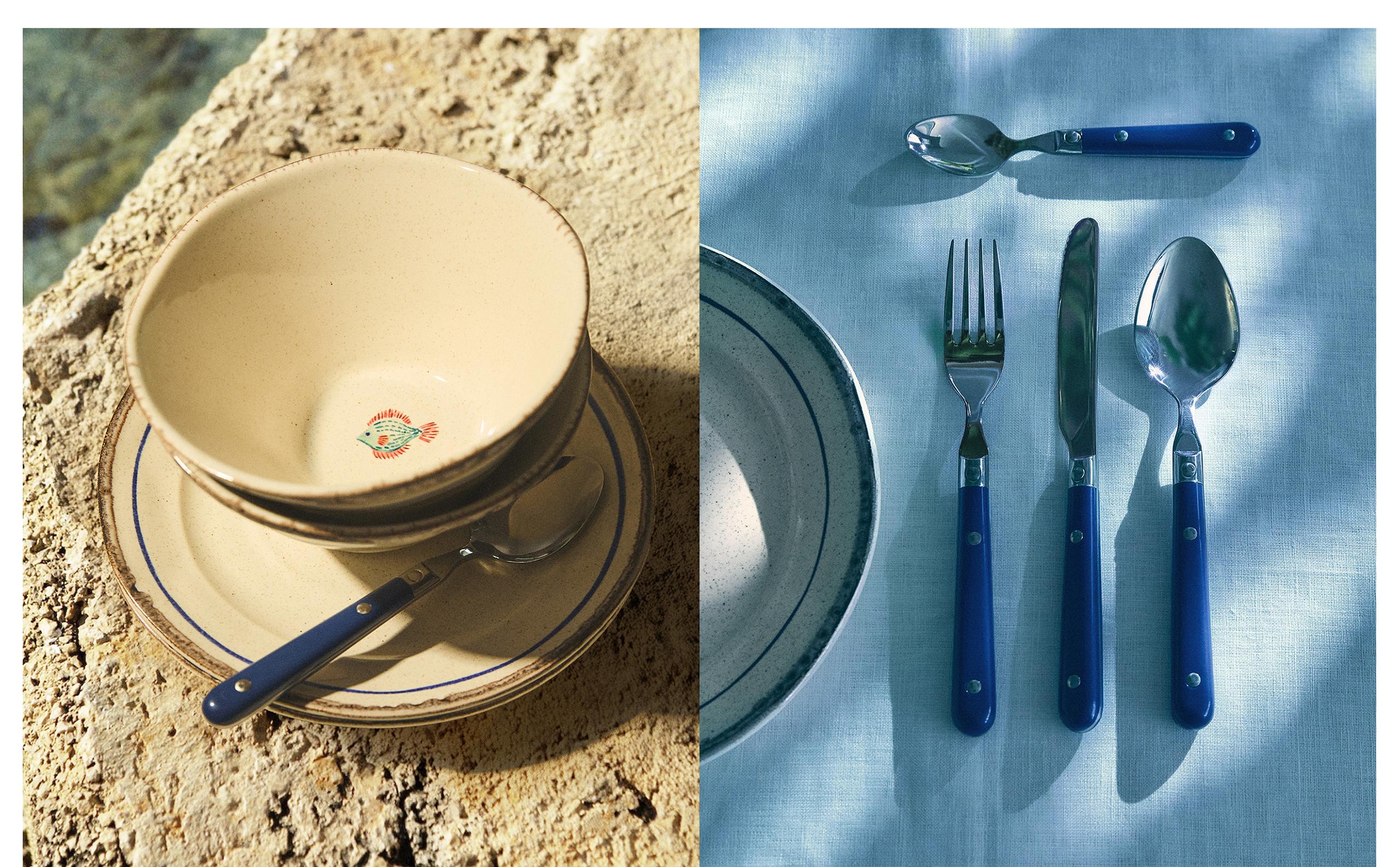 DINNER SETS AND CUTLERY