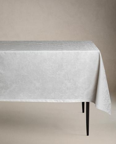 RESIN-COATED COTTON TABLECLOTH