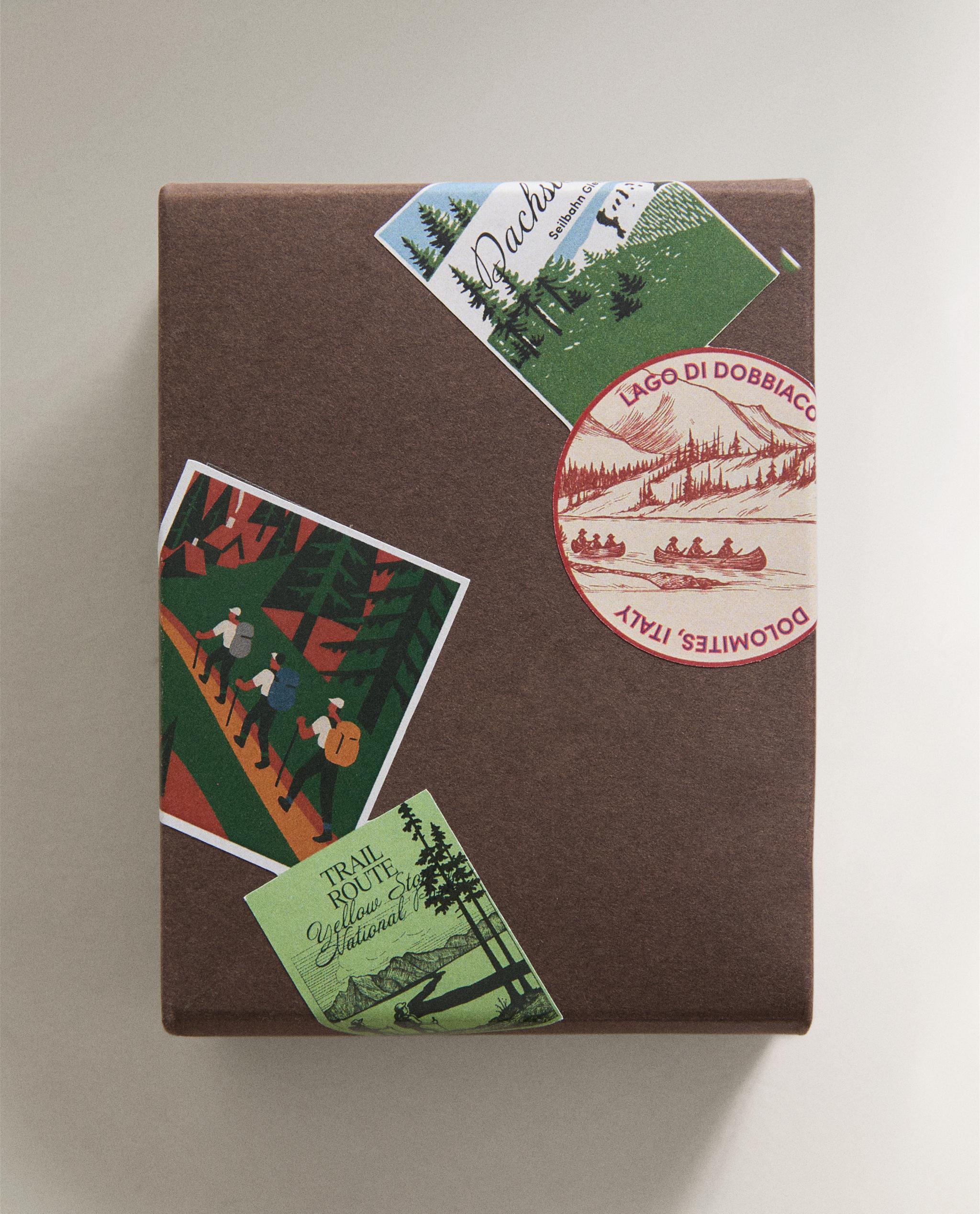 SET OF BOX AND 32 CAMPING STICKERS product thumbnail 3