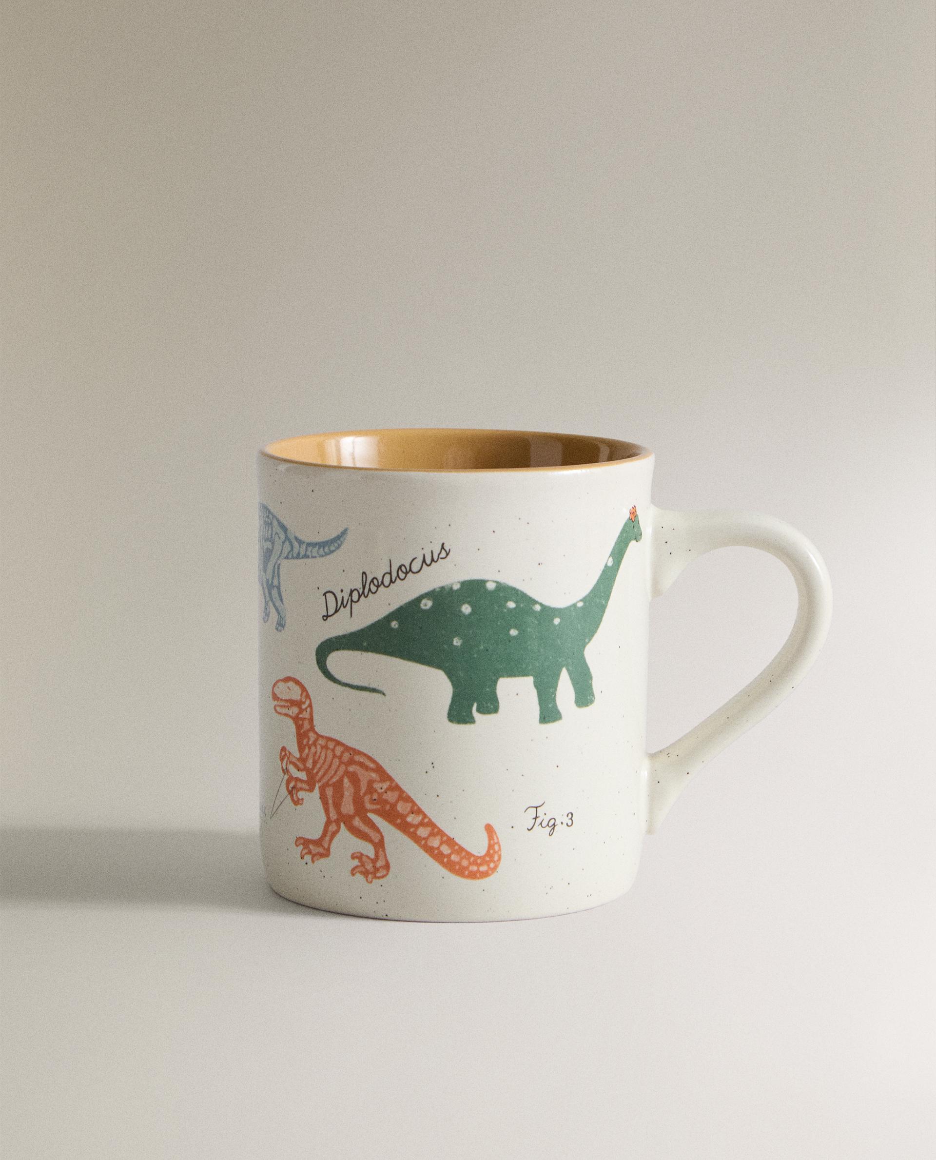 CHILDREN S DINOSAUR CERAMIC MUG