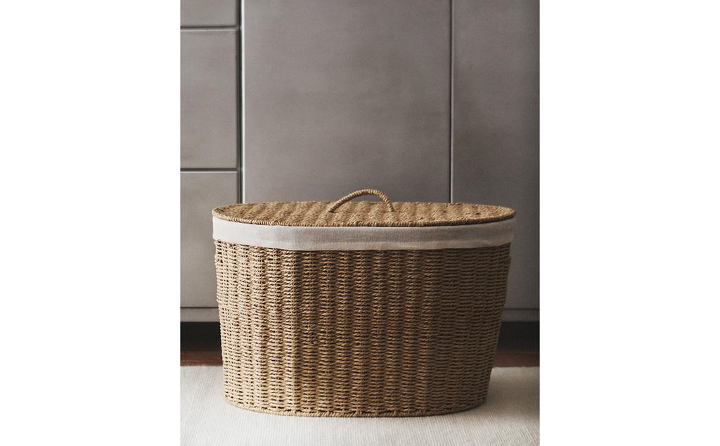 CESTA BAÚL CON TAPA