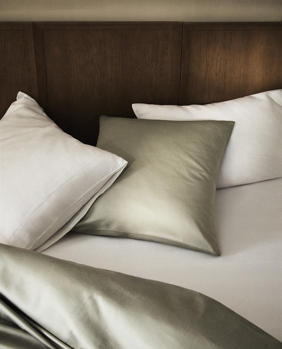 SATEEN PILLOWCASE (500 THREAD COUNT) SATEEN PILLOWCASE (500 THREAD COUNT)