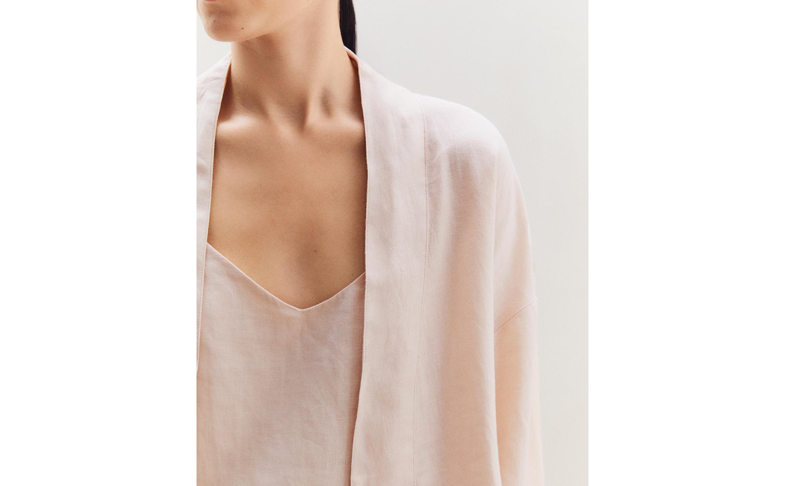 LINEN DRESSING GOWN product thumbnail 7