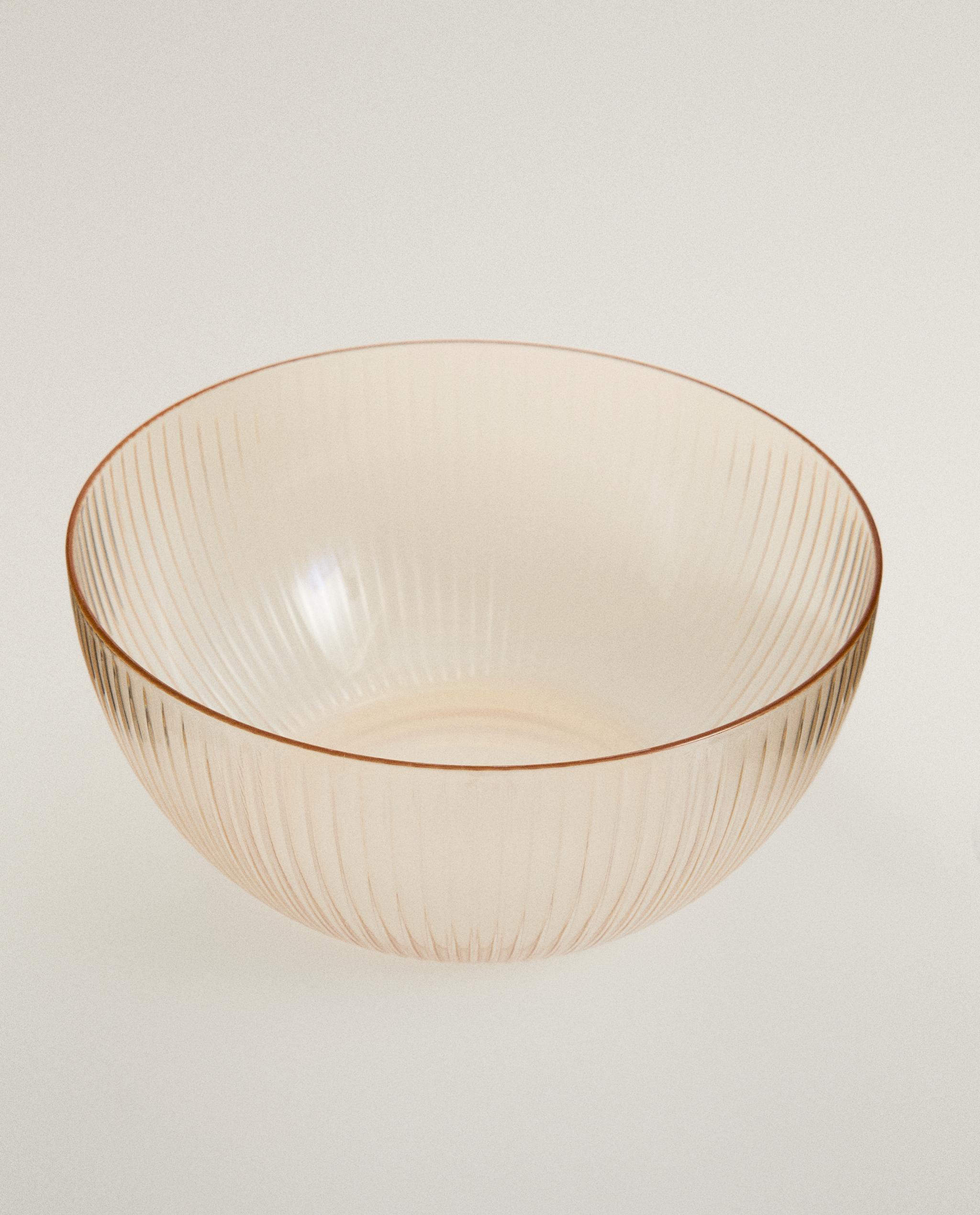 STRIPED ACRYLIC SALAD BOWL product thumbnail 6