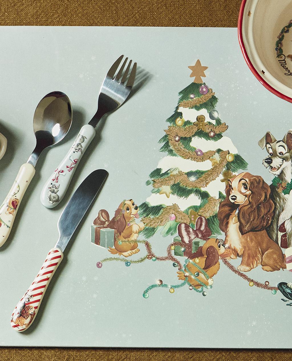 CHILDREN’S LADY AND THE TRAMP © DISNEY CHRISTMAS TABLEWARE