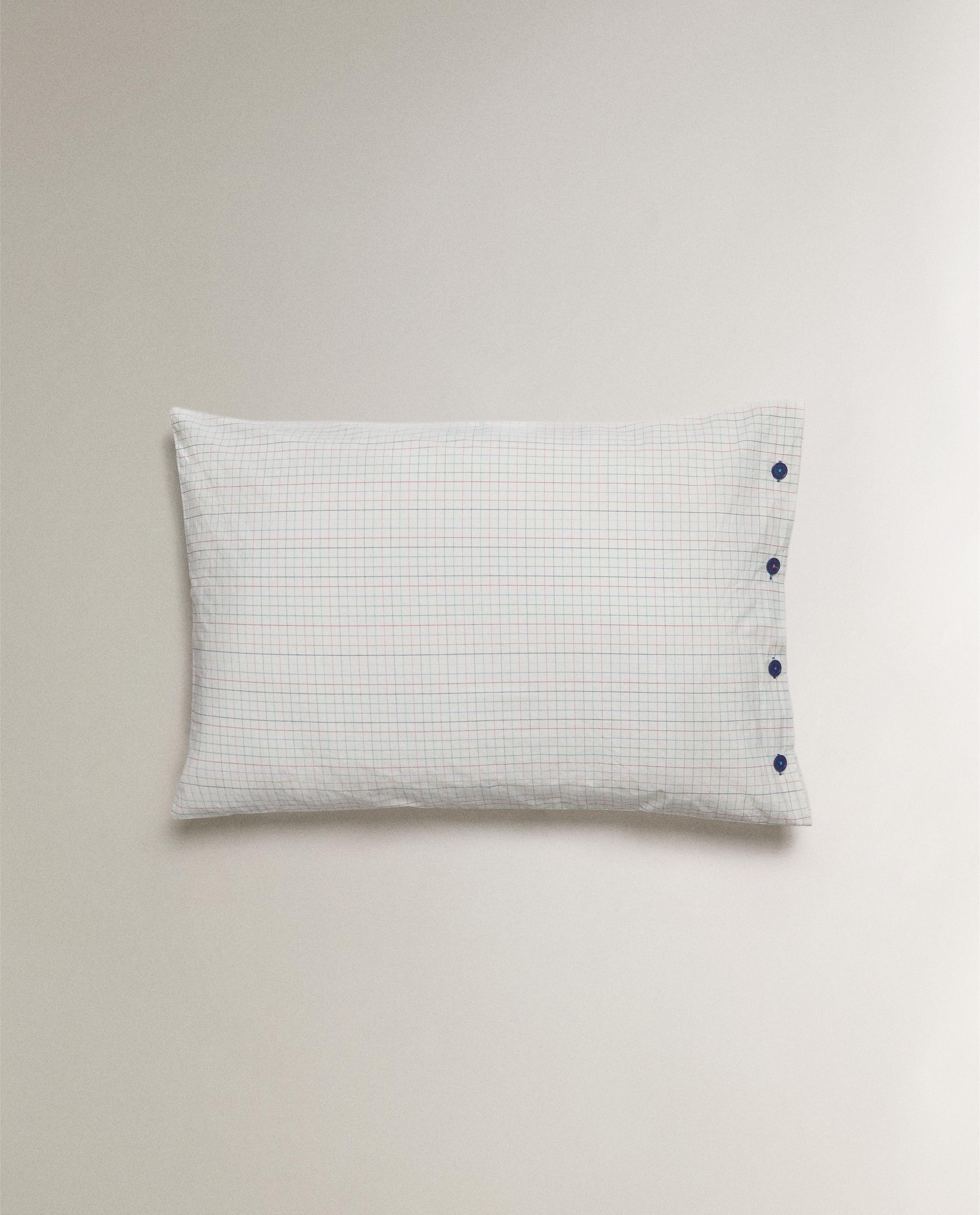 CHILDREN'S CHECK COTTON PILLOWCASE product thumbnail 5