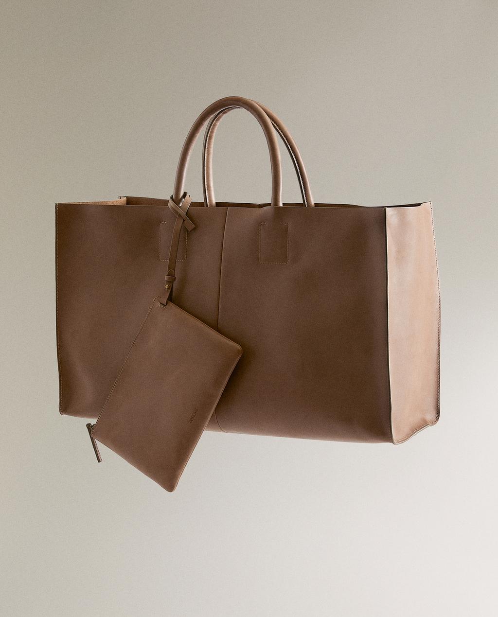 LEATHER TOTE BAG