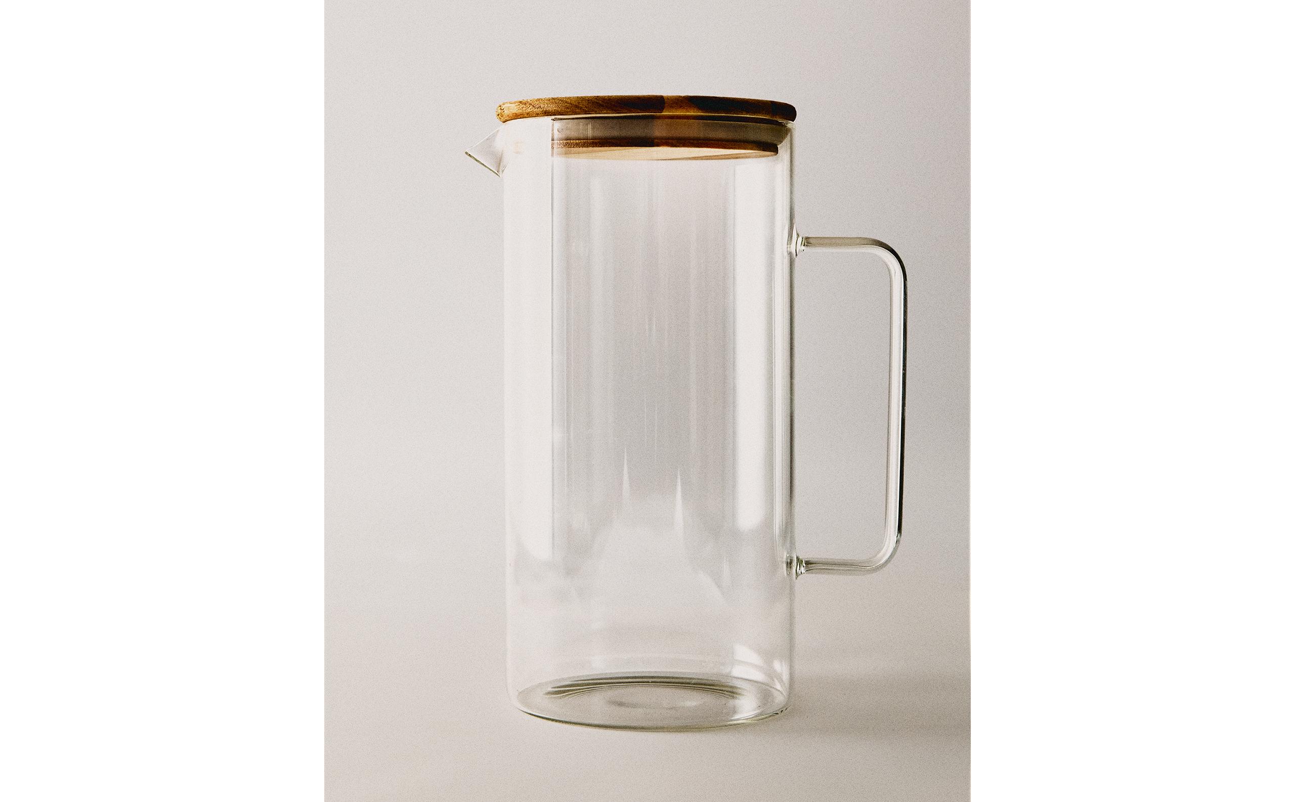 BOROSILICATE GLASS PITCHER WITH LID | Zara Home United States of