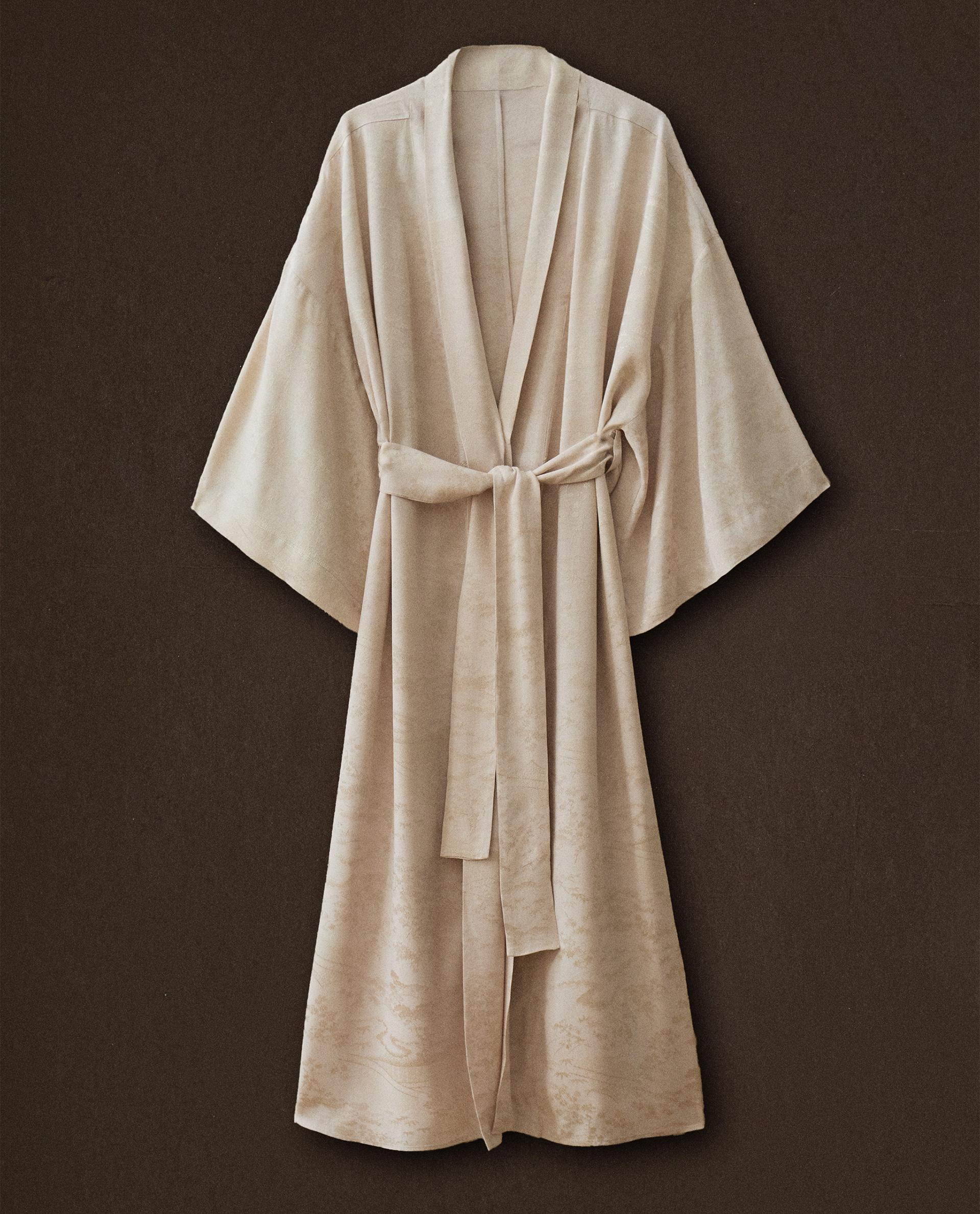 ROBE DE CHAMBRE JACQUARD ROBE DE CHAMBRE JACQUARD