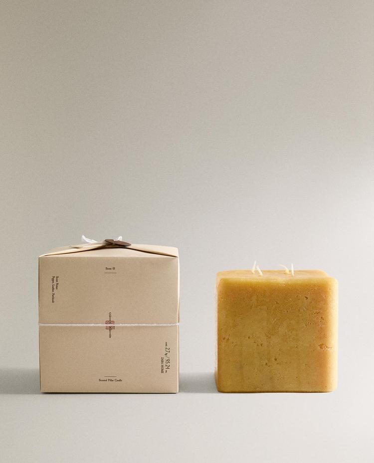 SQUARE CUIR NUIT SCENTED CANDLE