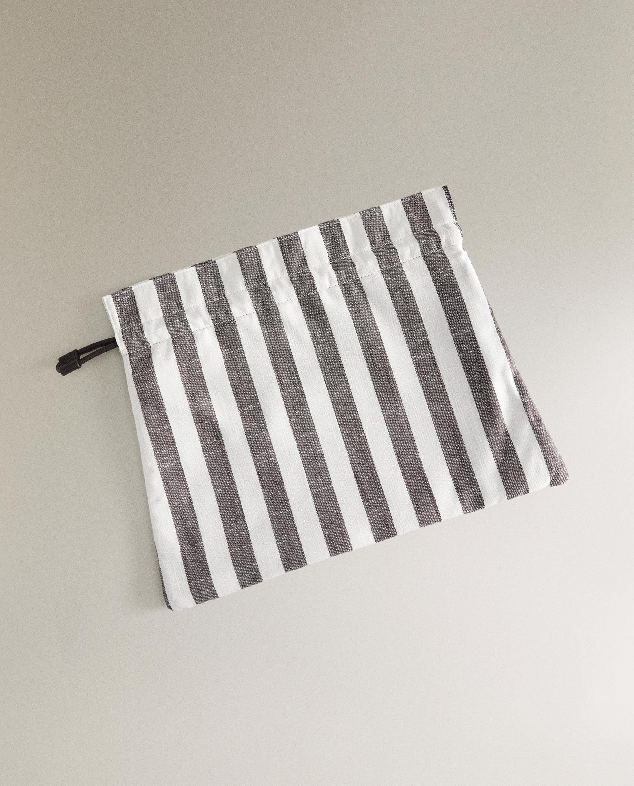 STRIPED MINI HANDBAG product thumbnail 3