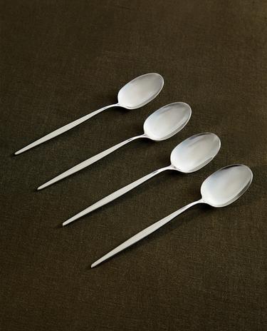 SPOON WITH THIN HANDLE (PACK OF 4)