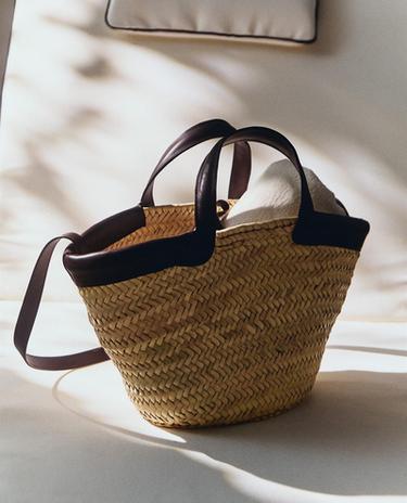 ΜΙΝΙ ΤΣΑΝΤΑ ΚΑΛΑΘΙ ΜΕ ΛΕΠΤΟΜΕΡΕΙΕΣ ΑΠΟ ΔΕΡΜΑ