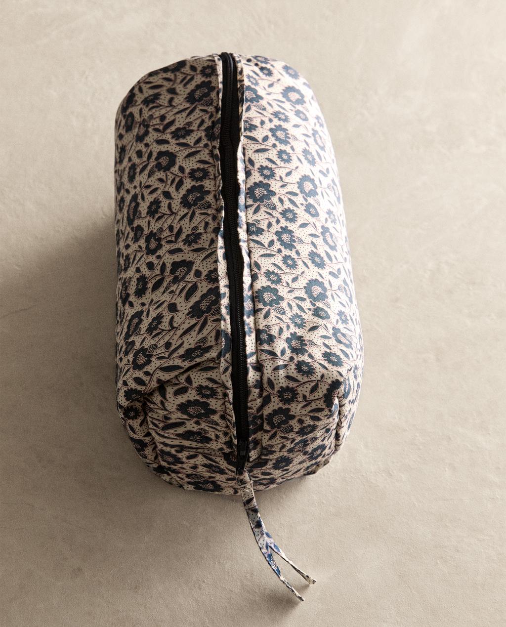 KIDS' FLORAL COTTON WASH BAG