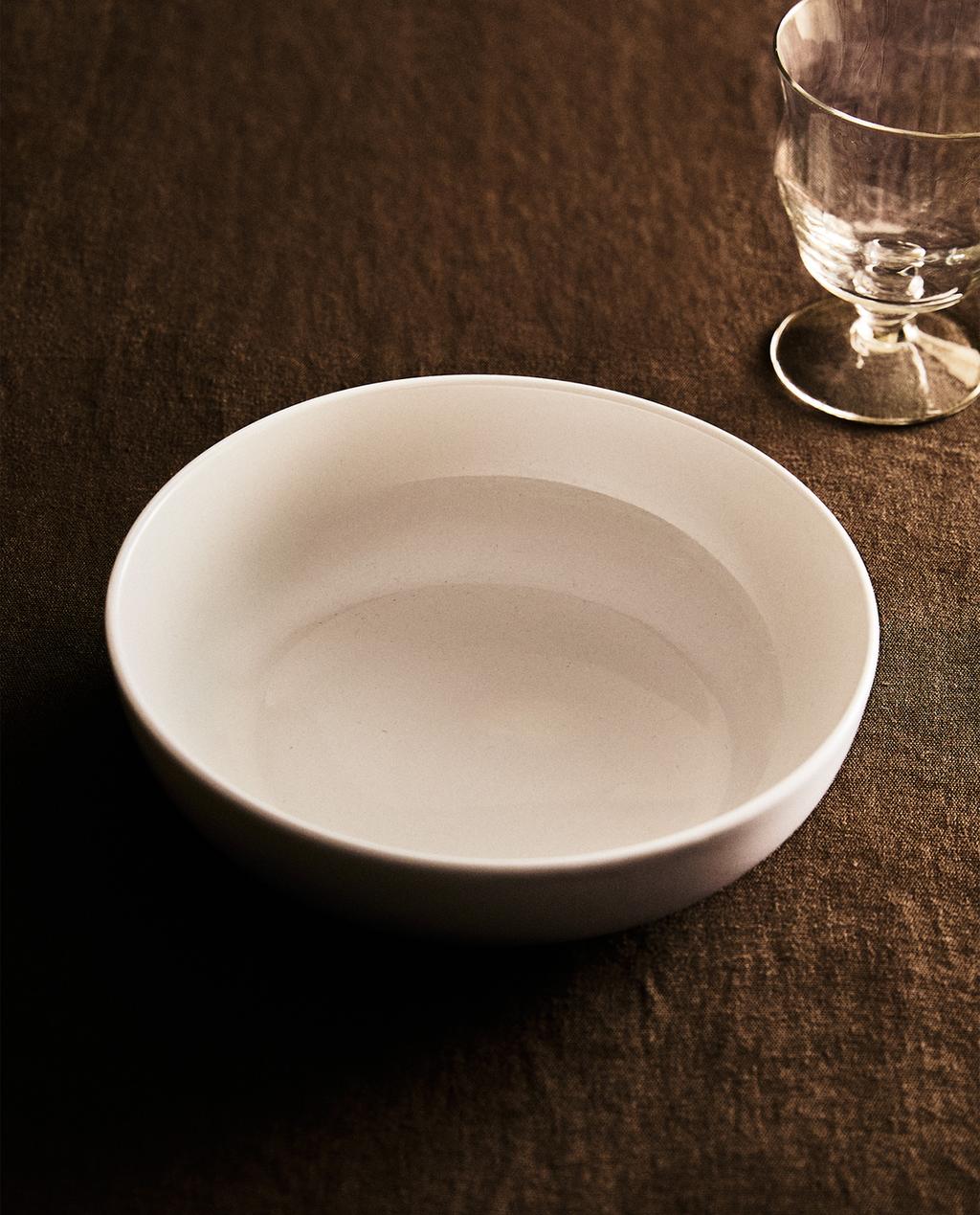 STONEWARE SOUP PLATE