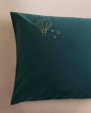 FUNDA ALMOHADA INFANTIL GLOBOS