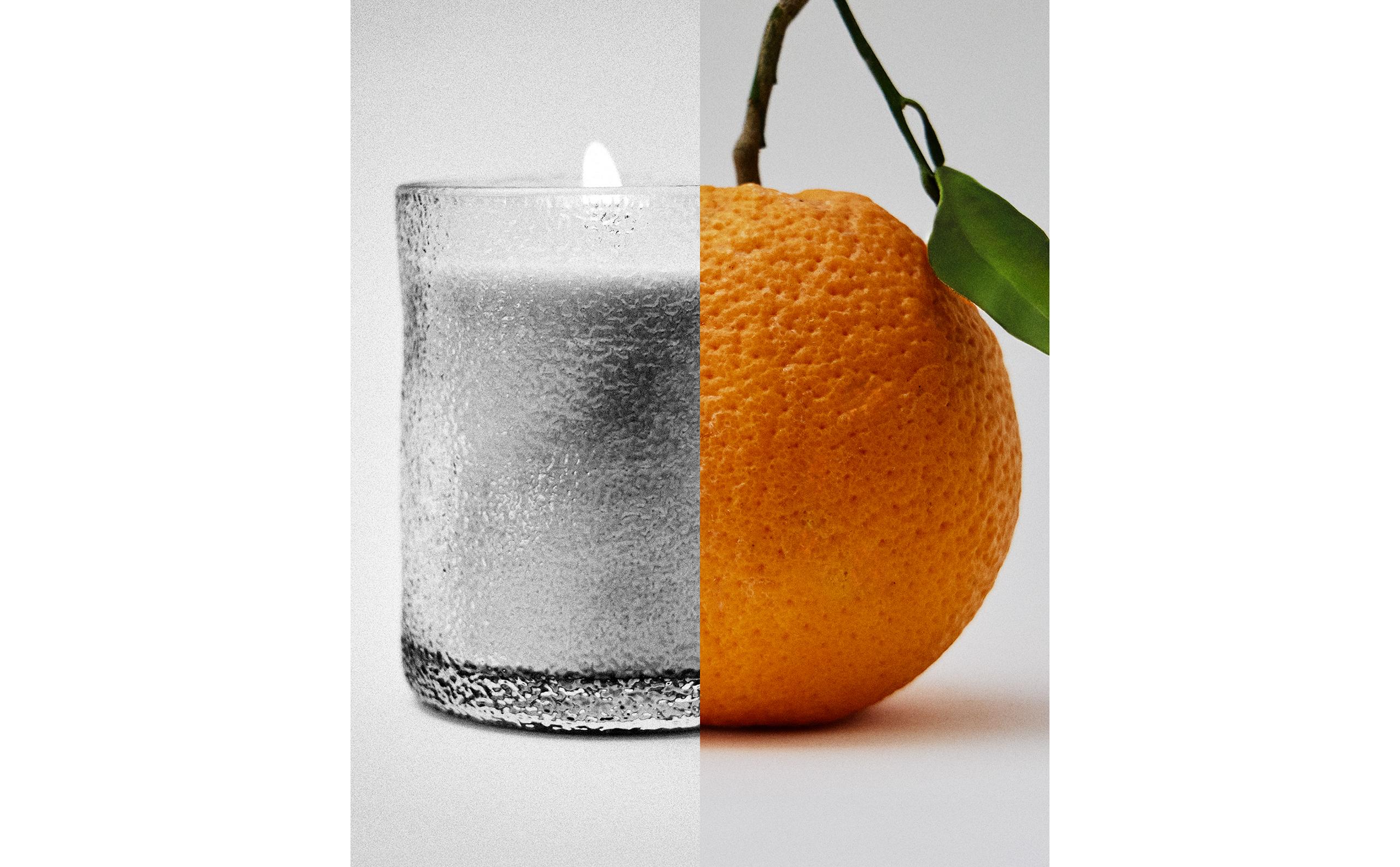 (155 G) INCENSE & ORANGE SCENTED CANDLE product thumbnail 11