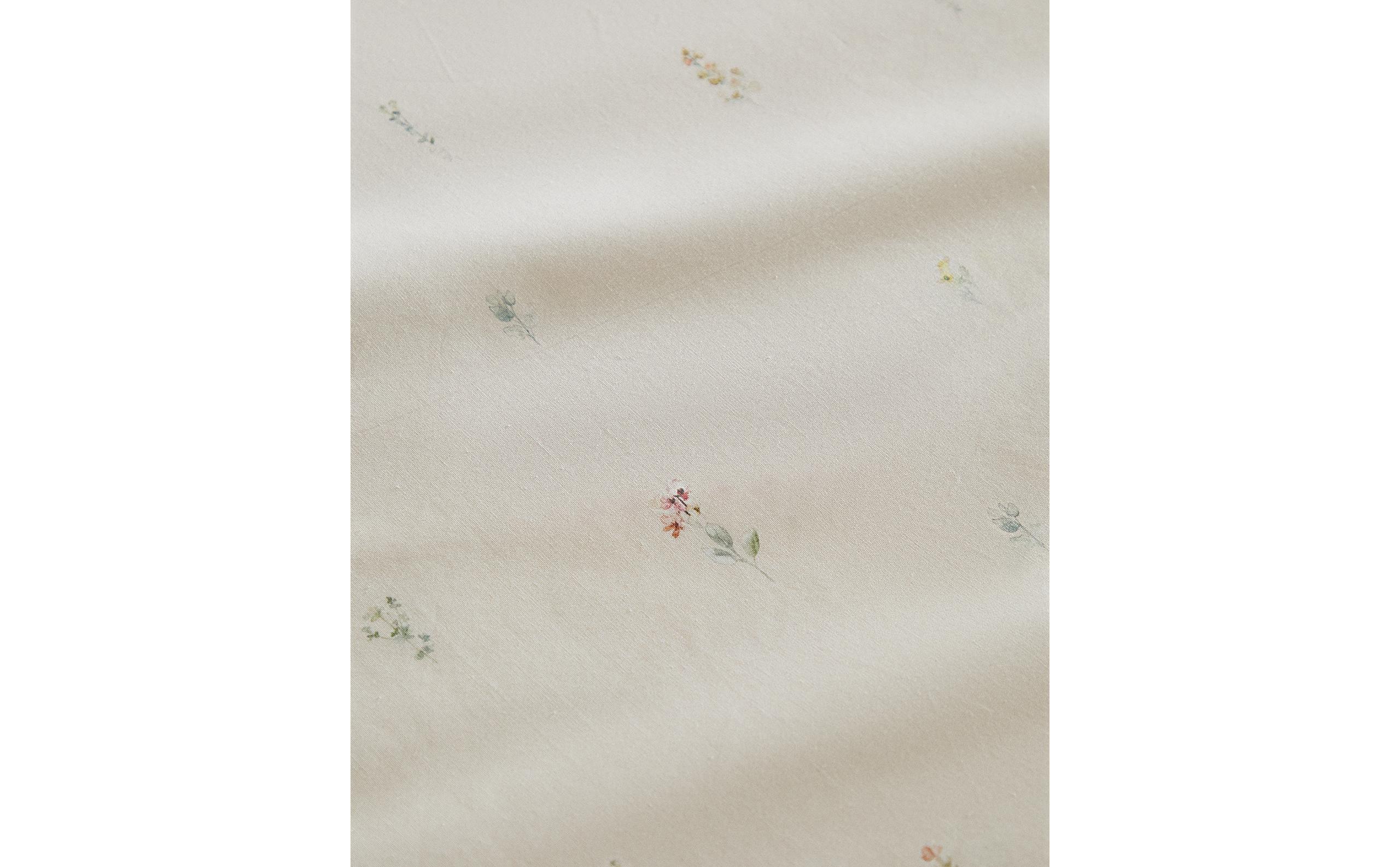 FLORAL PRINT DUVET COVER