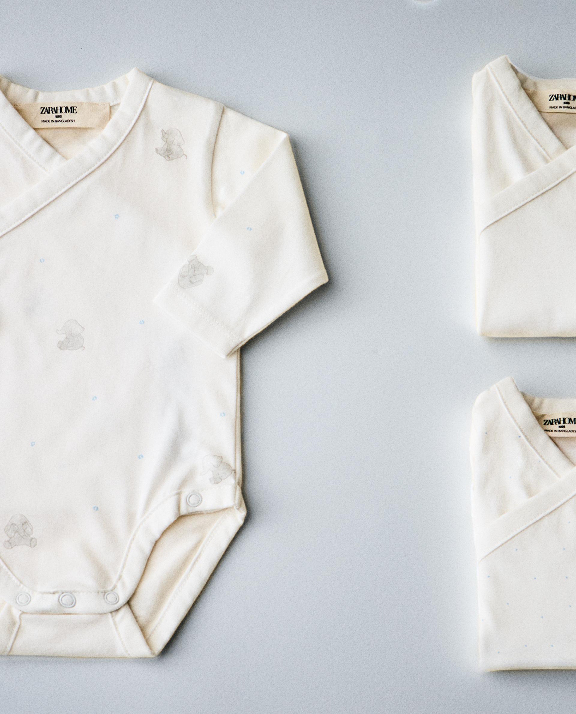 BODY BEBÉ ELEFANTE (PACK DE 3) Zara Home España