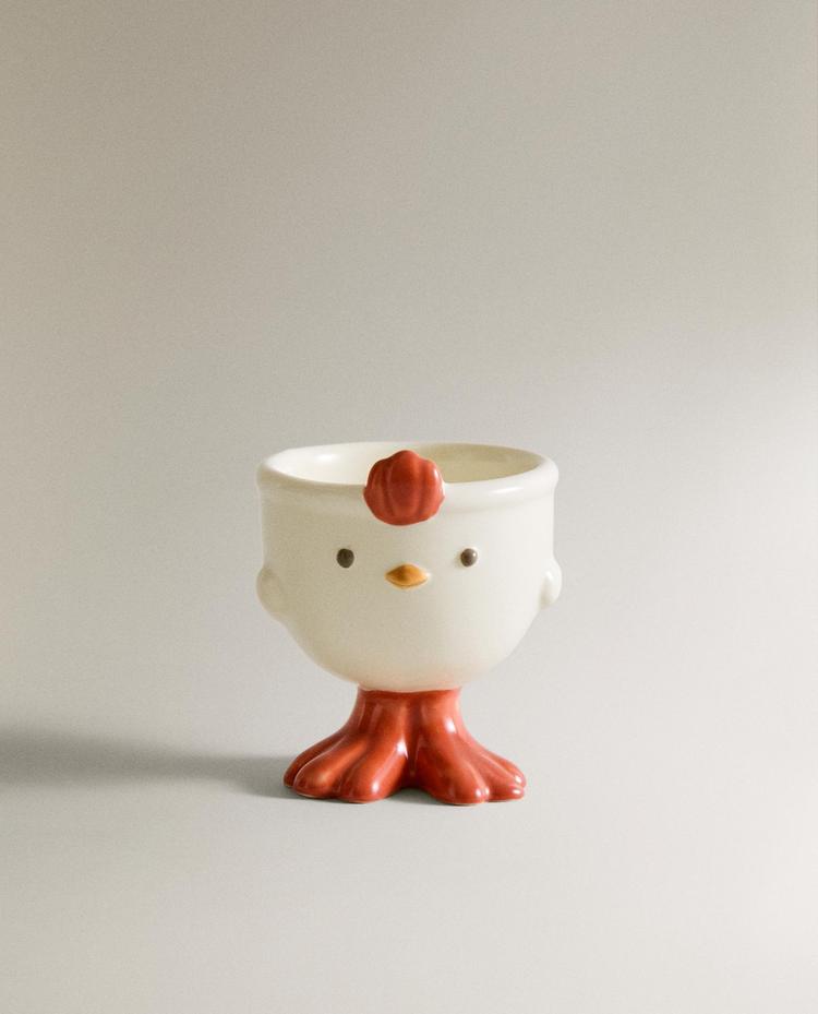 EIERBECHER KINDER PORZELLAN HUHN EIERBECHER KINDER PORZELLAN HUHN