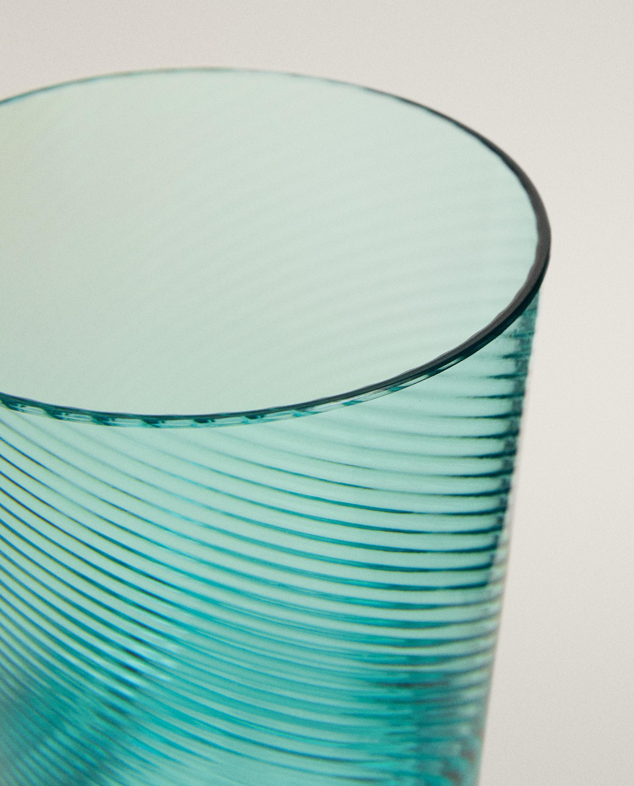 ACRYLIC TUMBLER WITH LINEAR DESIGN product thumbnail 4