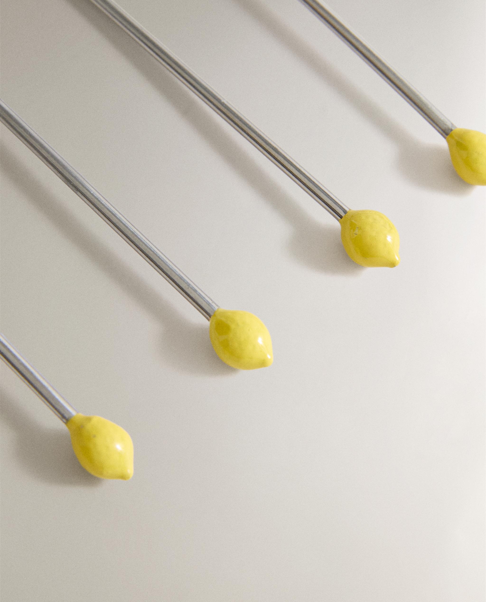 PACK OF STEEL LEMON DESSERT SPOONS (PACK OF 6) product thumbnail 3