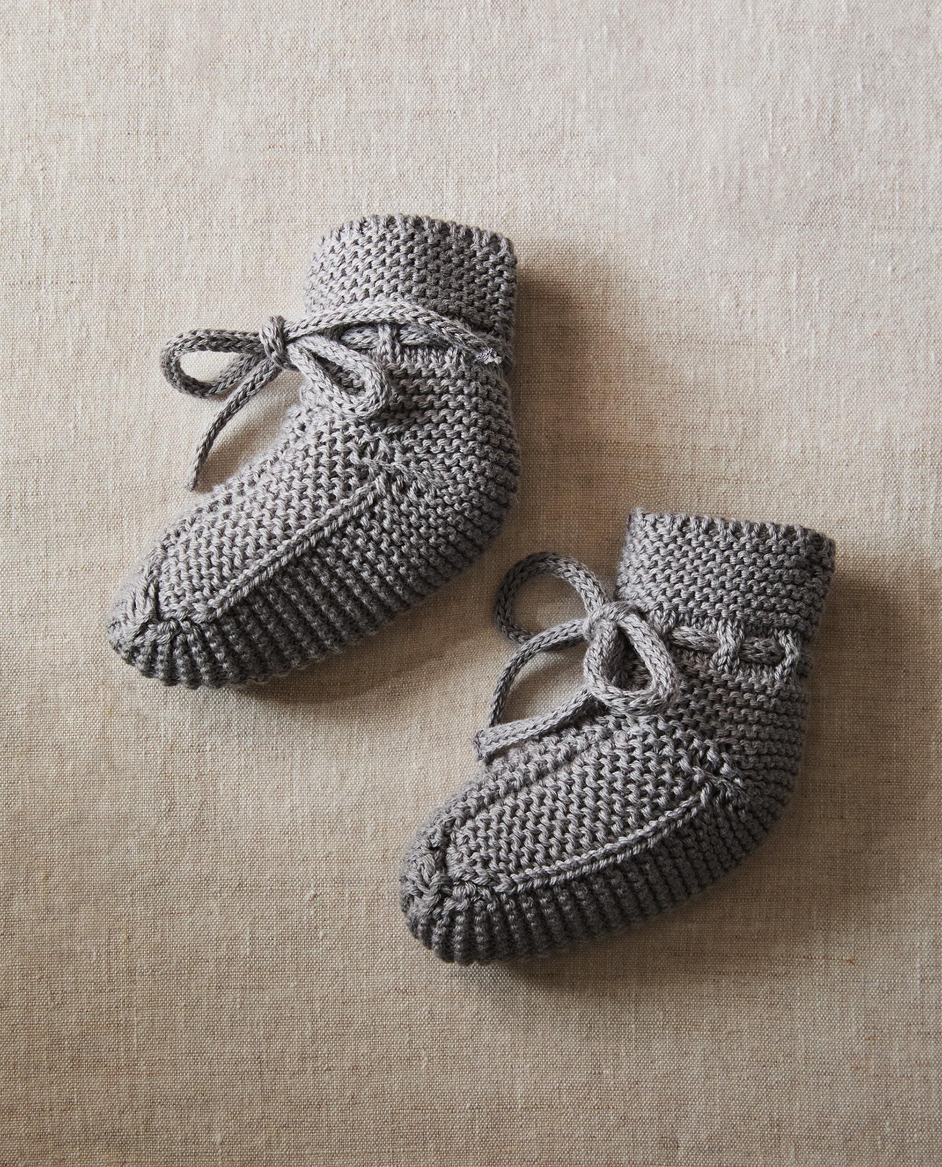 CHILDREN'S CHUNKY KNIT BOOTIES