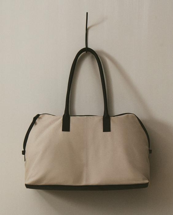BOLSA VIAJE CANVAS PIEL BOLSA VIAJE CANVAS PIEL