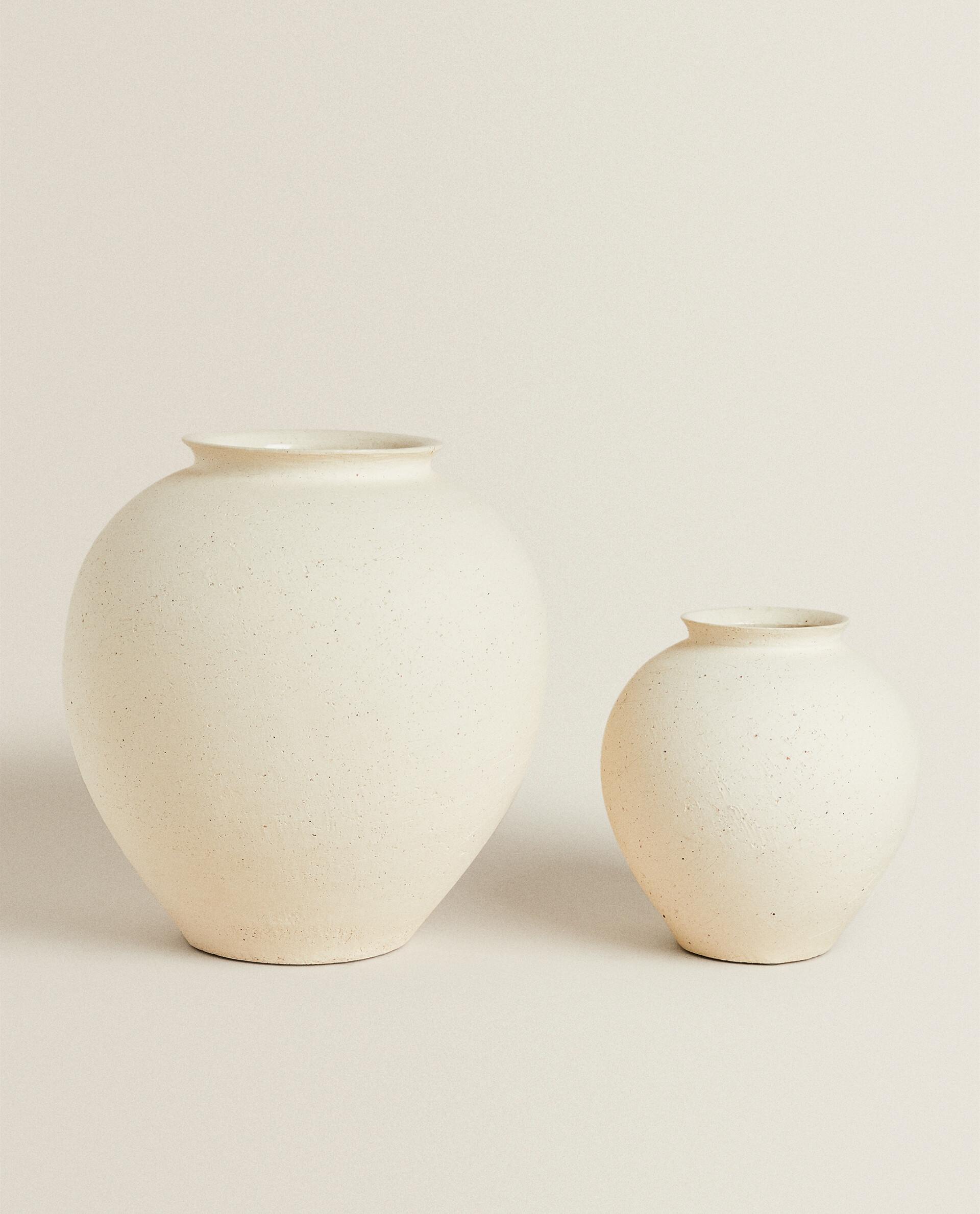 テクスチャー セラミック 花瓶 | Zara Home 日本/Japan