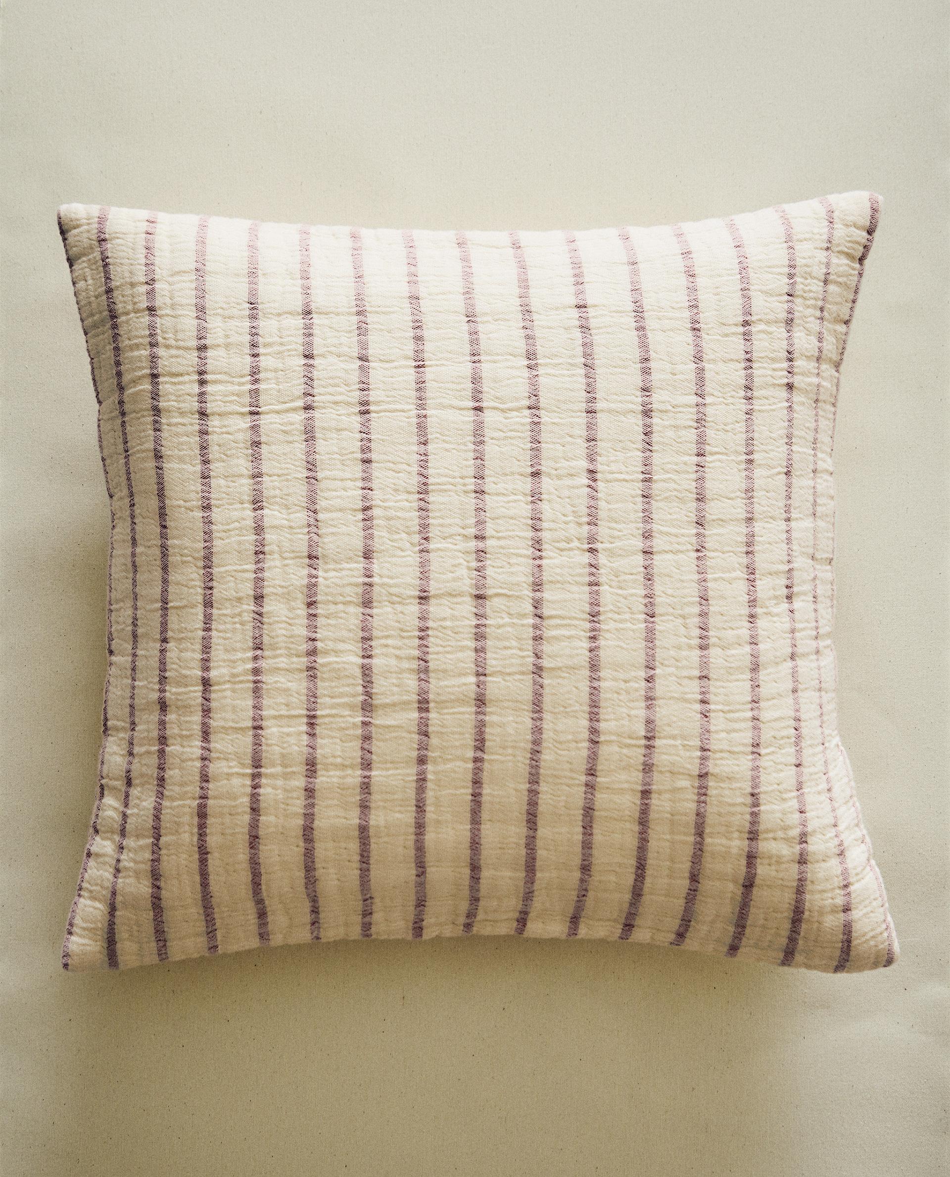 キッズ ガーゼ ストライプ クッションカバー | Zara Home 日本/Japan