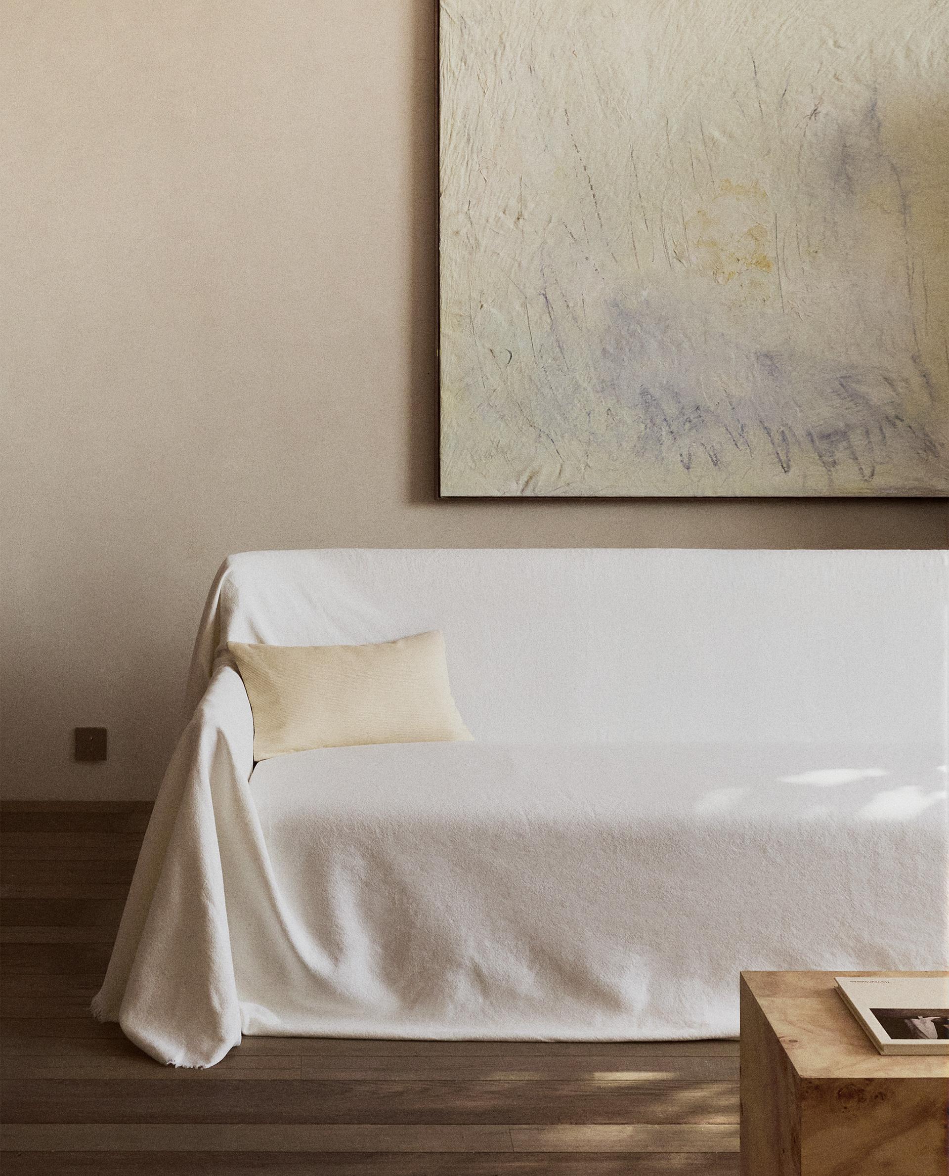 MULTIPURPOSE LINEN COTTON THROW
