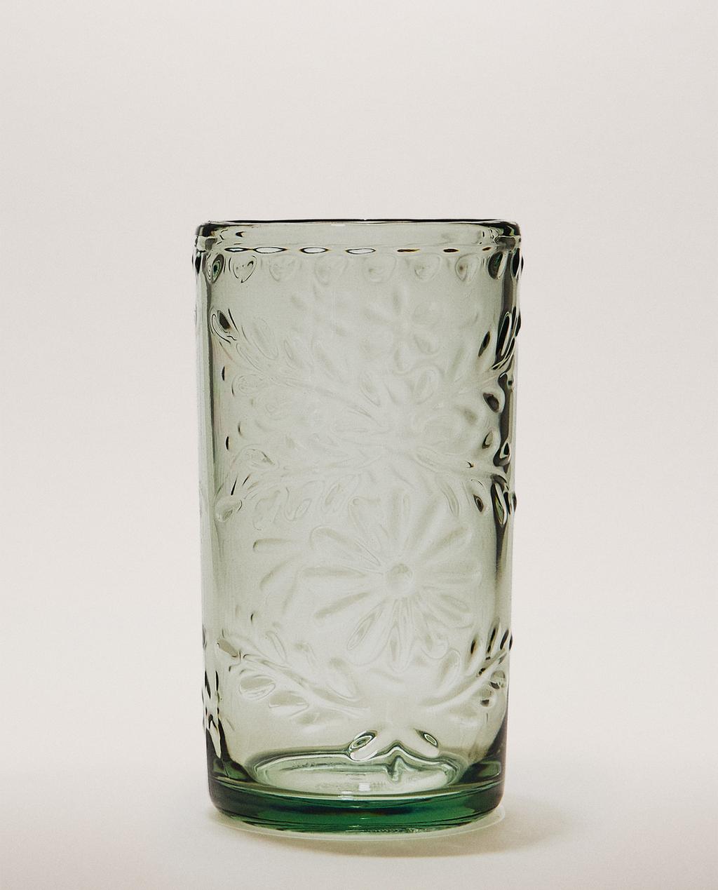 FLORAL ACRYLIC SOFT DRINK TUMBLER FLORAL ACRYLIC SOFT DRINK TUMBLER