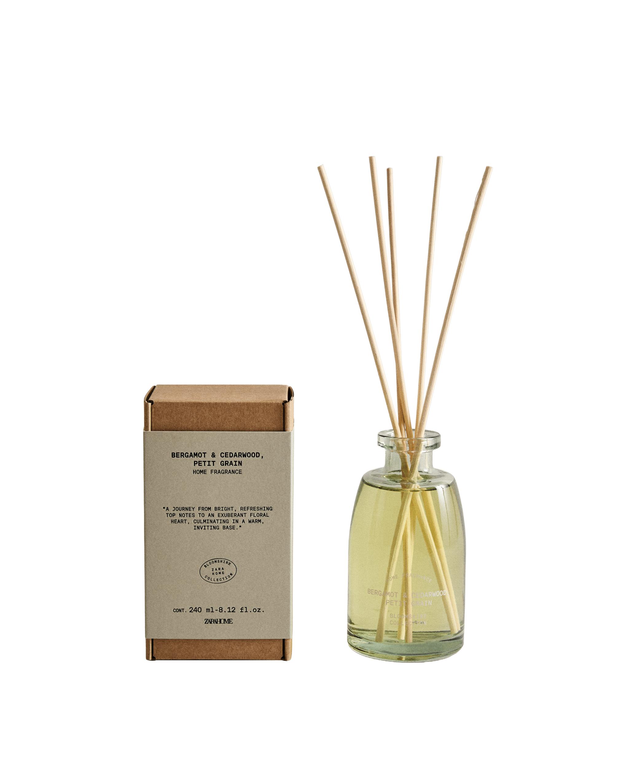 240 ML) BERGAMOT & CEDARWOOD リードディフューザー | Zara Home 日本