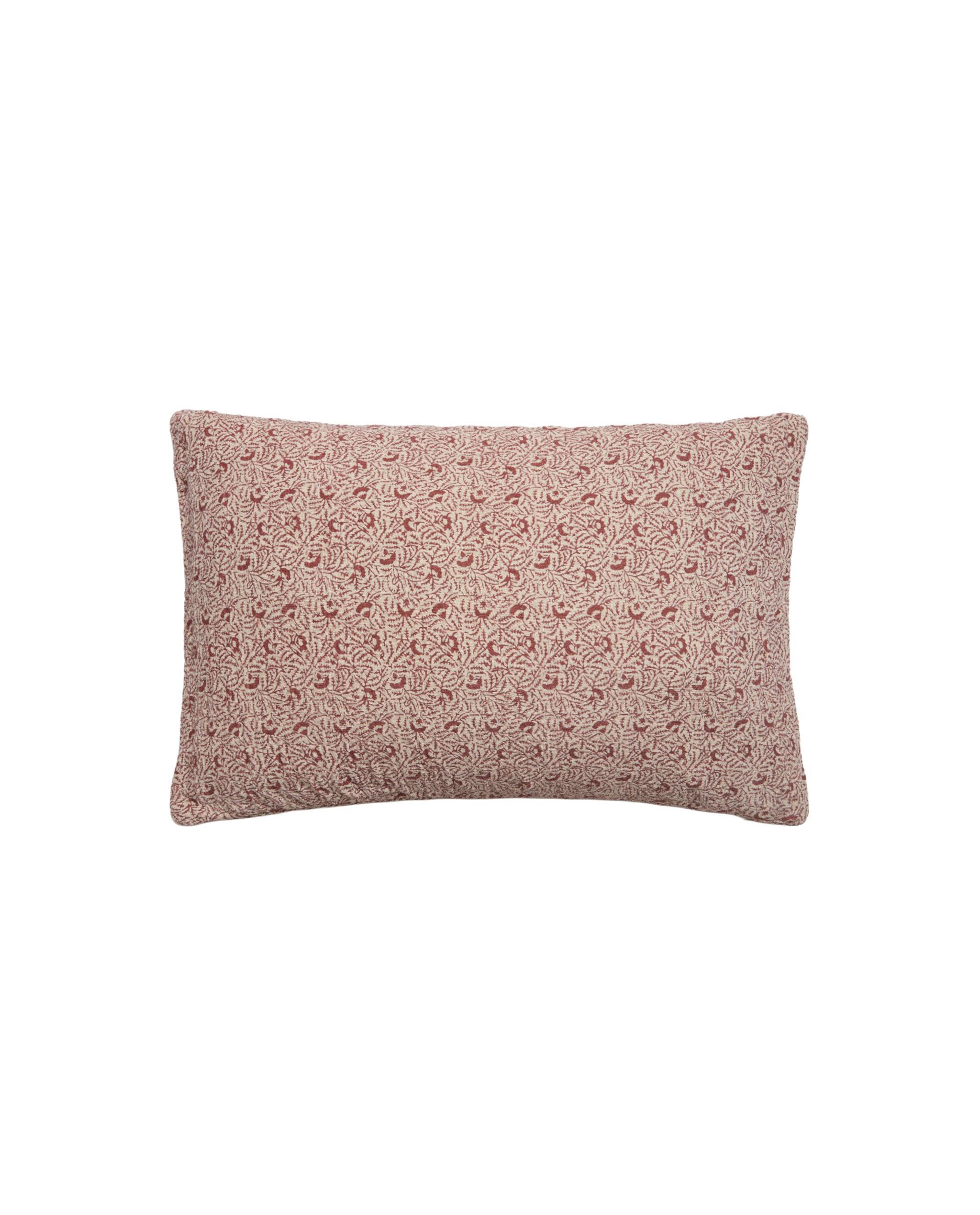 BRANCH PRINT COTTON AND LINEN CUSHION COVER product thumbnail 4
