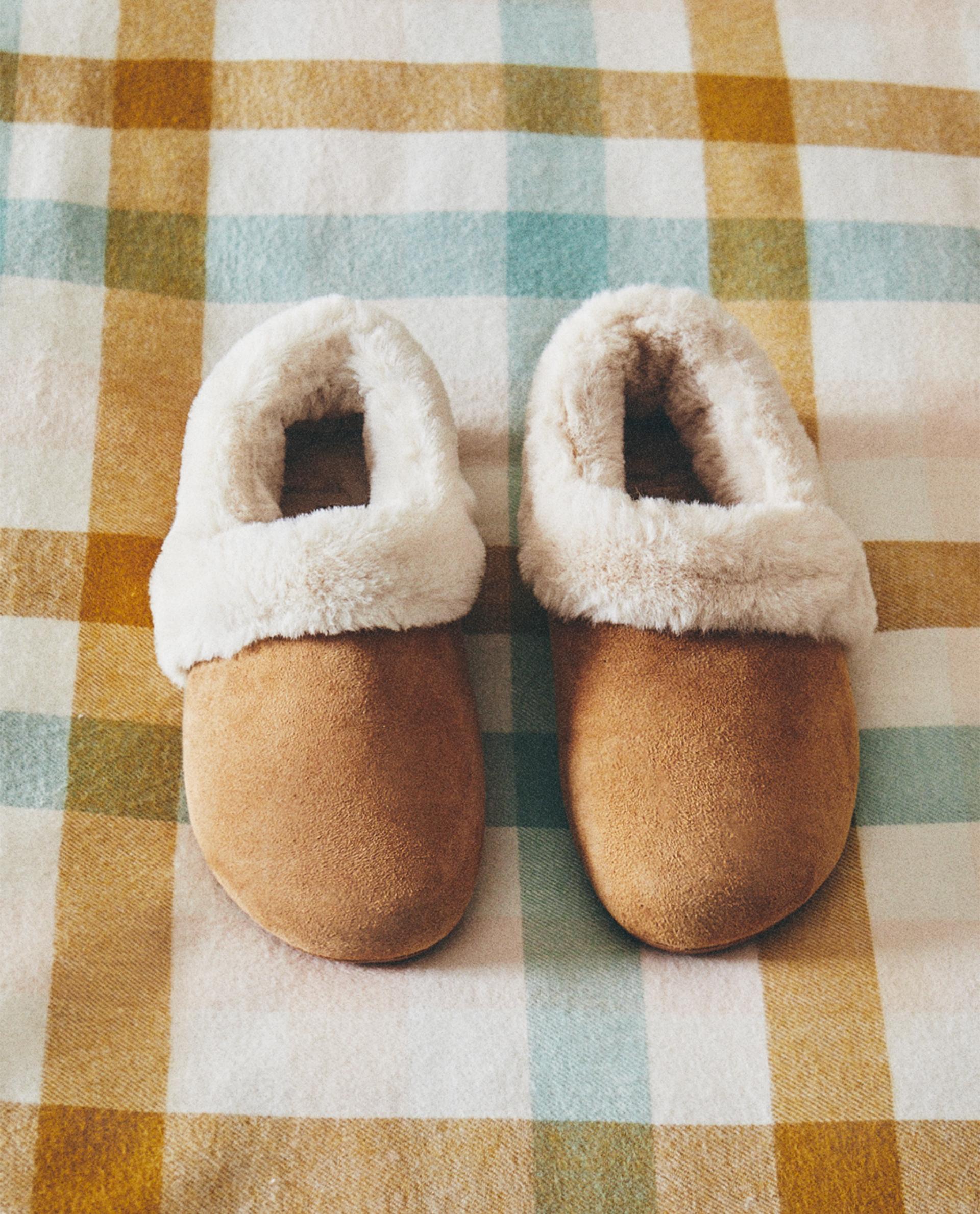 Zara slippers home fashion