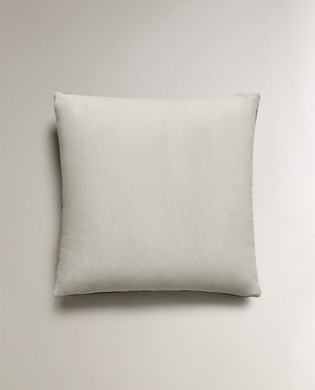 LINEN AND COTTON CUSHION COVER