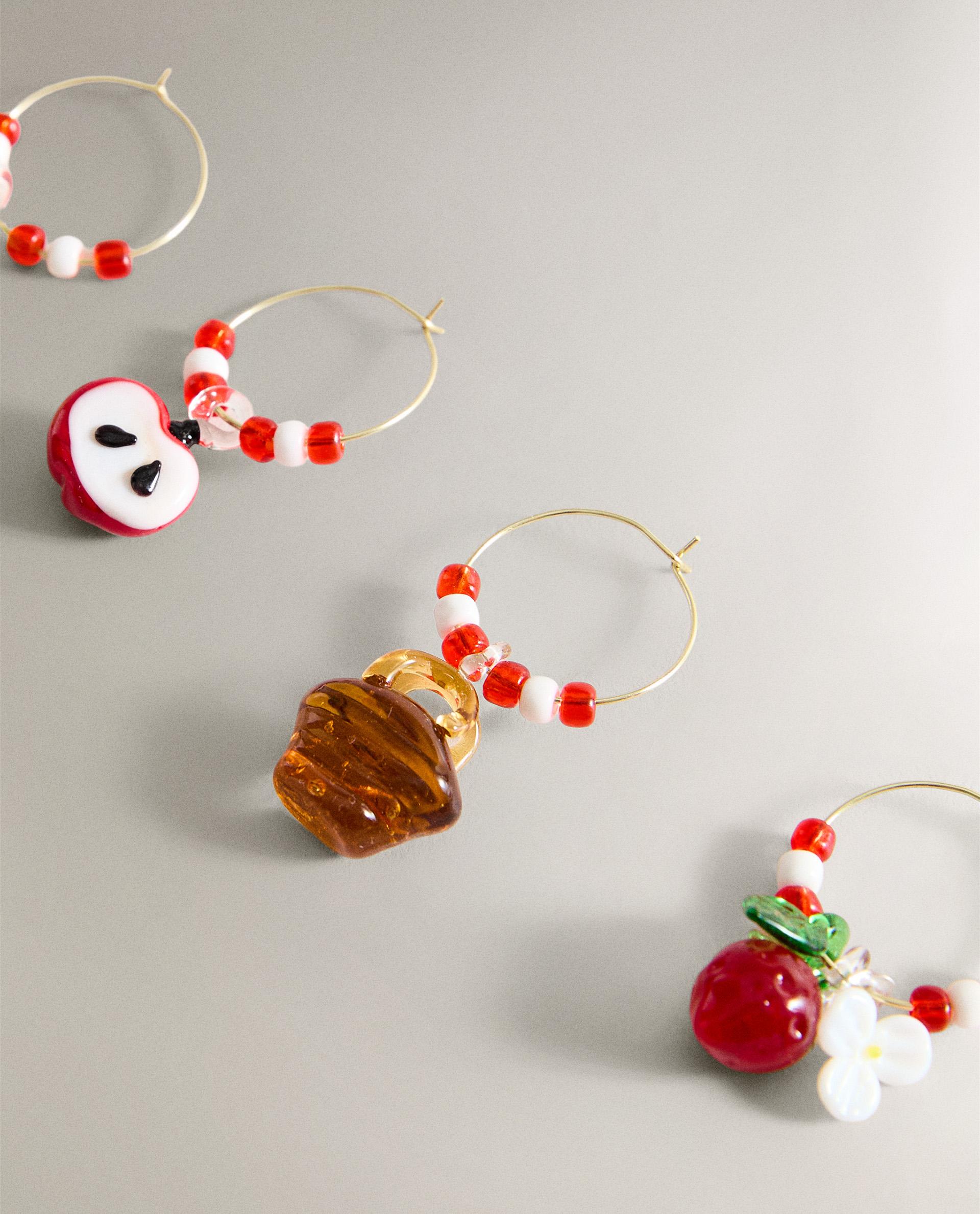 ZARAHOME デコレーションアクセサリー SET OF PICNIC GLASS CHARMS (SET OF 6) | Zara Home United