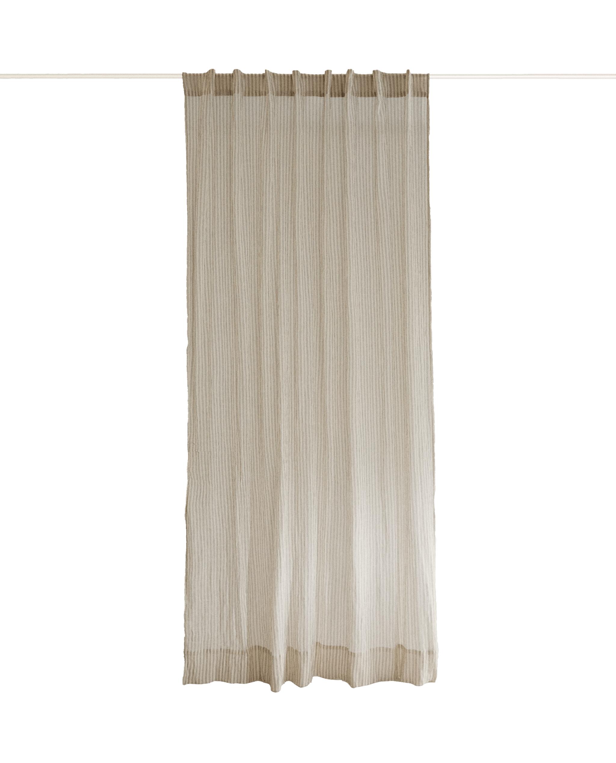 STRIPED MUSLIN CURTAIN product thumbnail 6