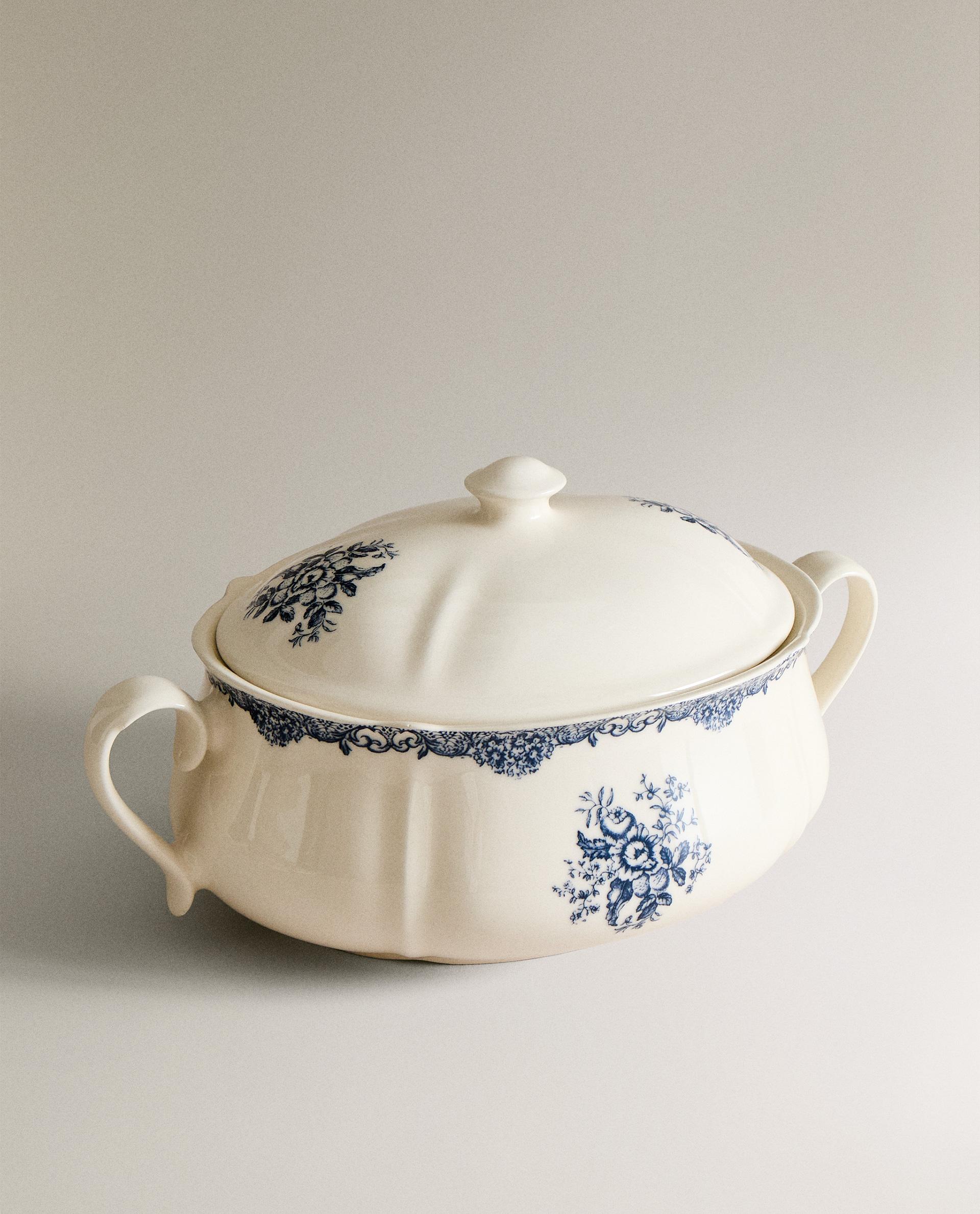 FLORAL EARTHENWARE SERVING TUREEN product thumbnail 7