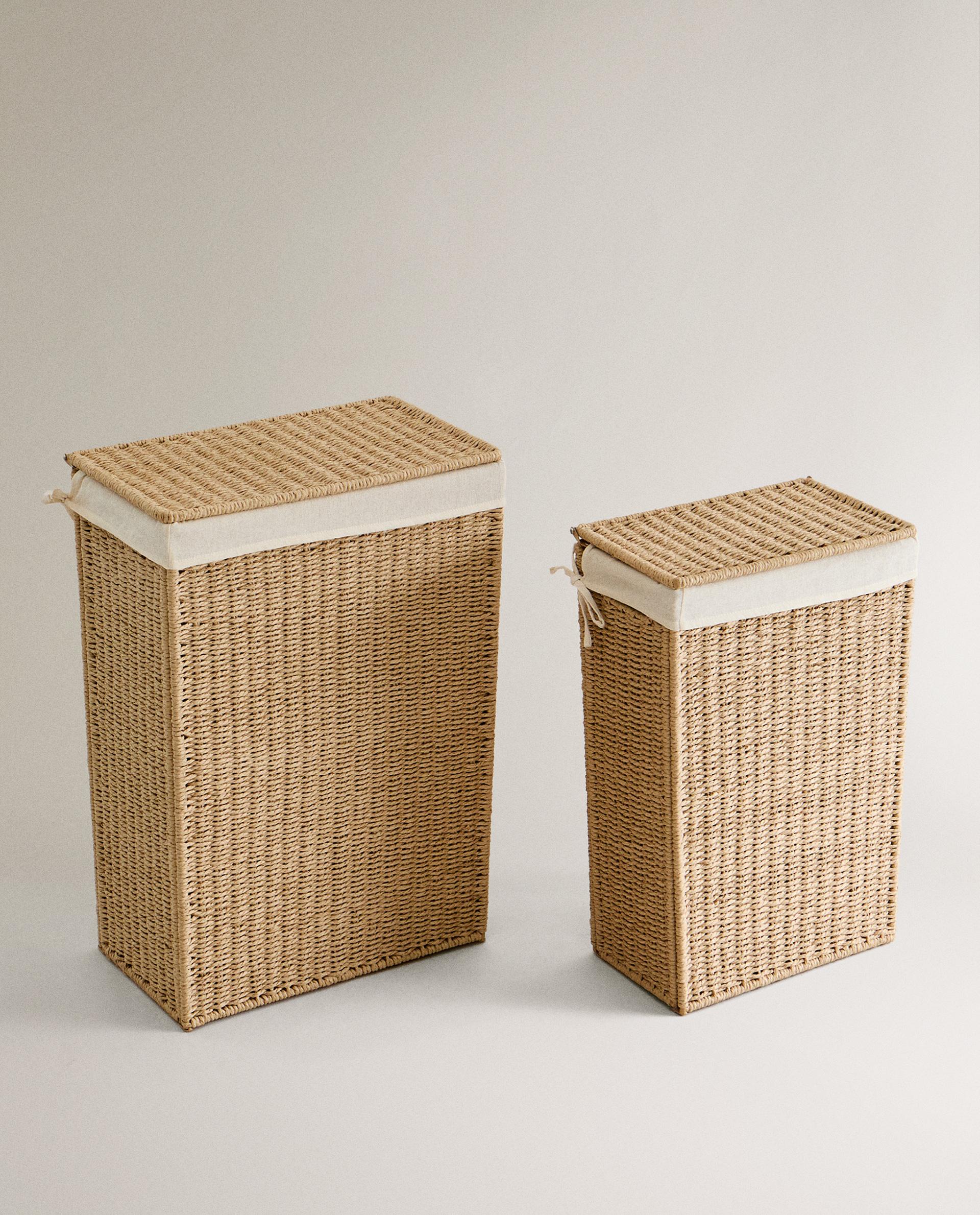 FABRIC-LINED LAUNDRY BASKET product thumbnail 11