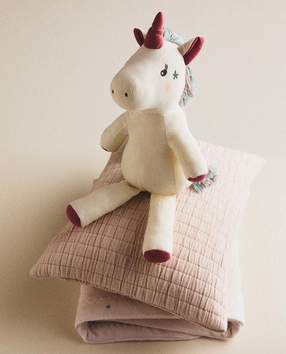PELUCHE ENFANT LICORNE
